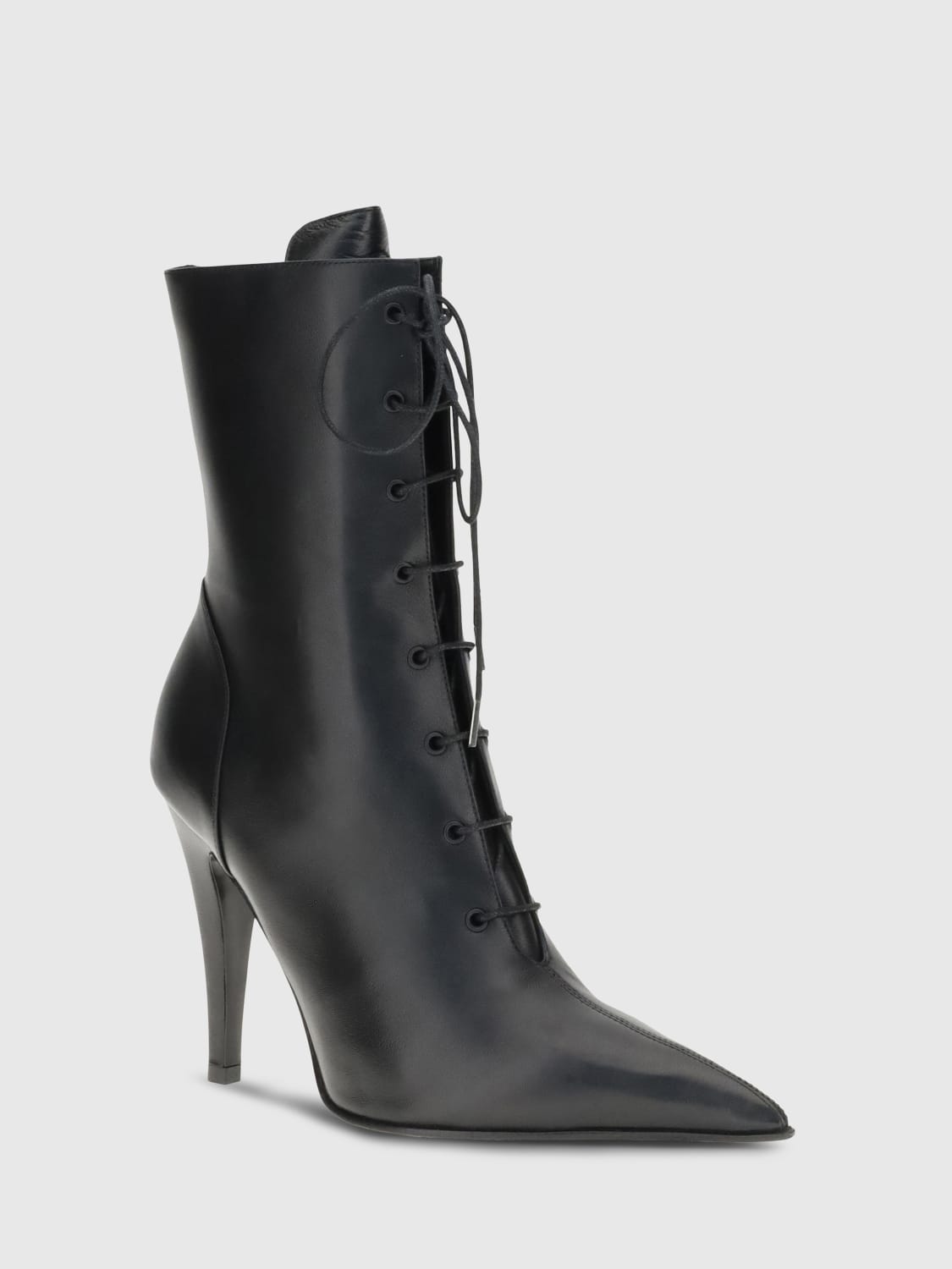 MCQUEEN BOOTS: Boots woman McQueen, Black - Img 2