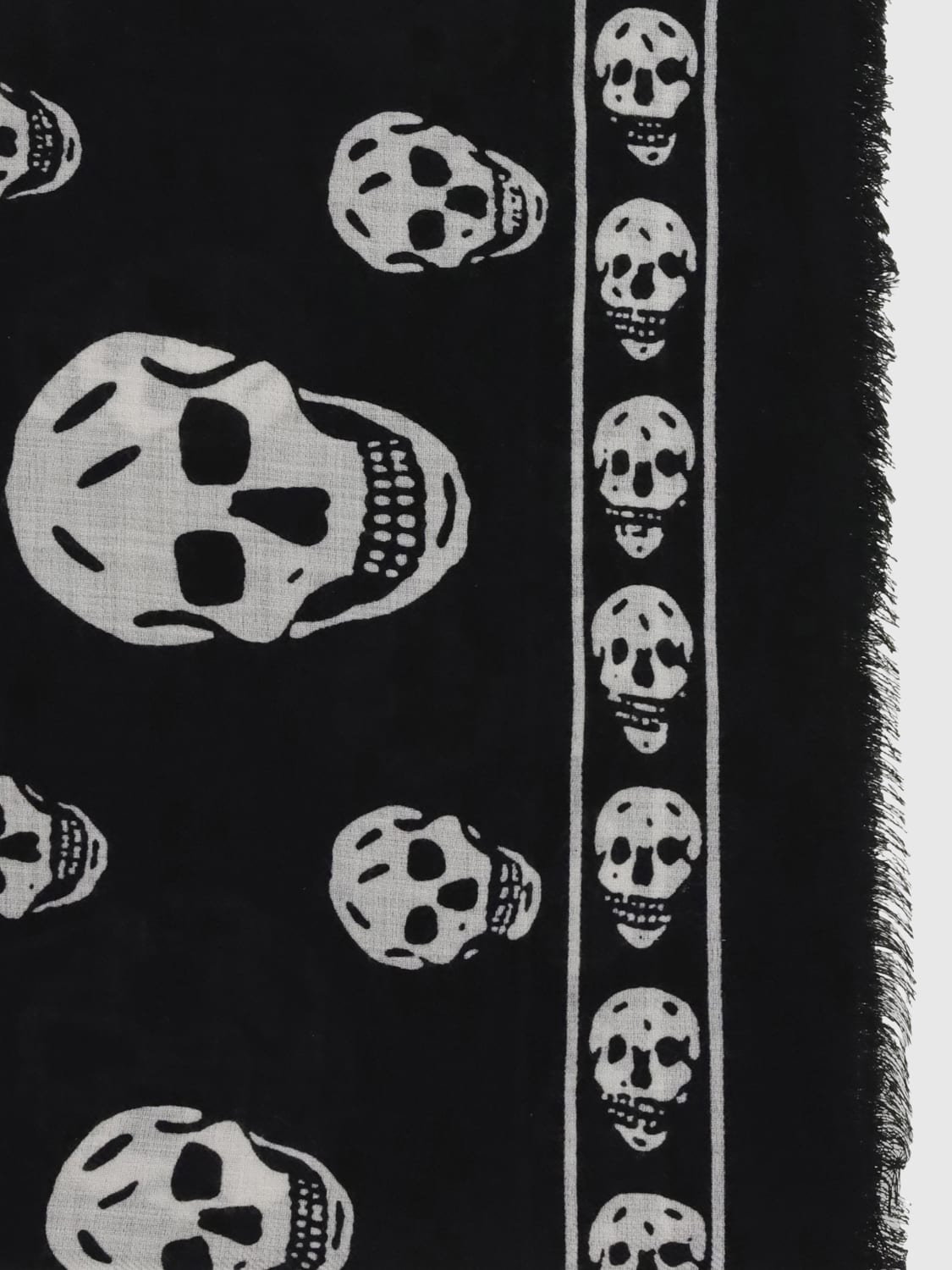 MCQUEEN スカーフ: スカーフ レディース McQueen, ブラック - Img 3