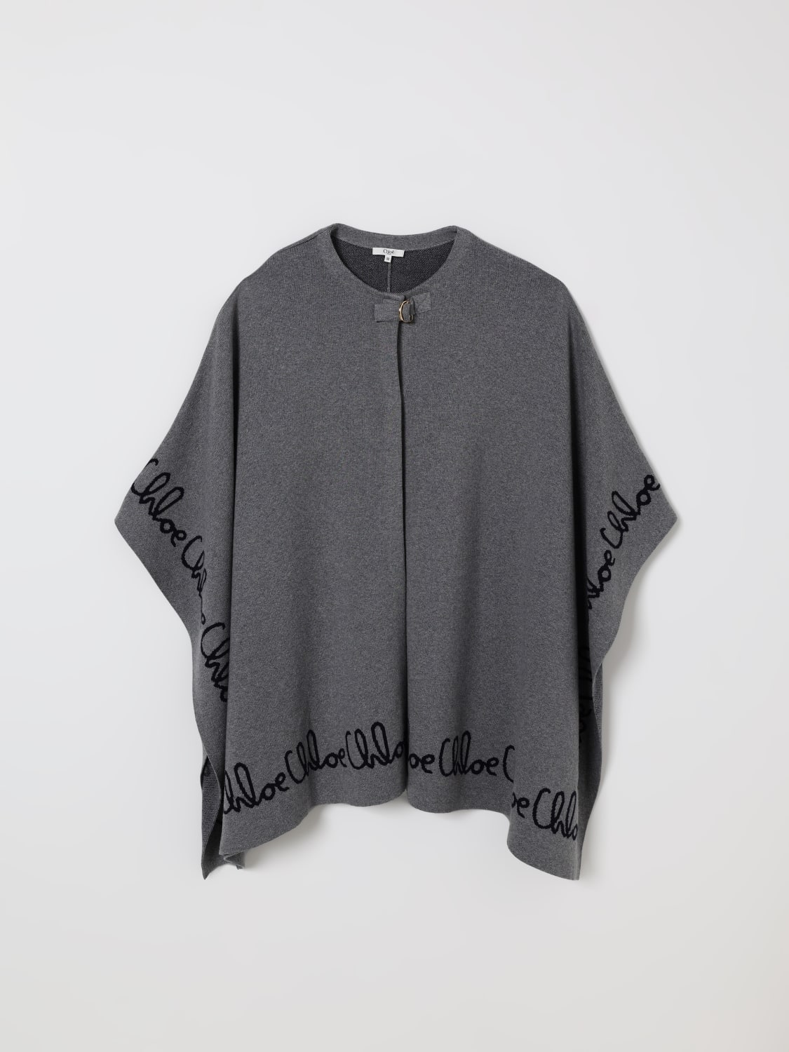 CHLOÉ COAT: Jacket kids ChloÉ, Grey - Img 1