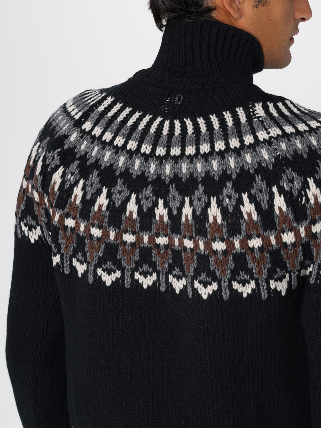 DONDUP JUMPER: Jumper men Dondup, Black - Img 3