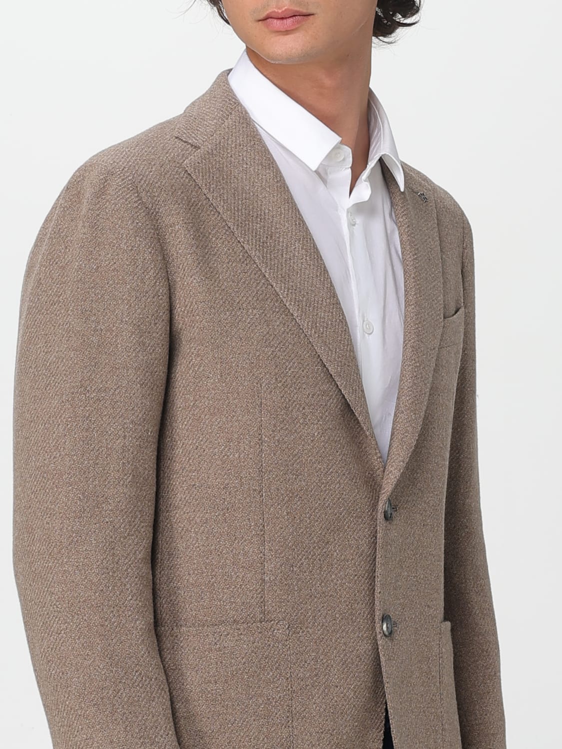 TAGLIATORE JACKET: Blazer men Tagliatore, Dove Grey - Img 4