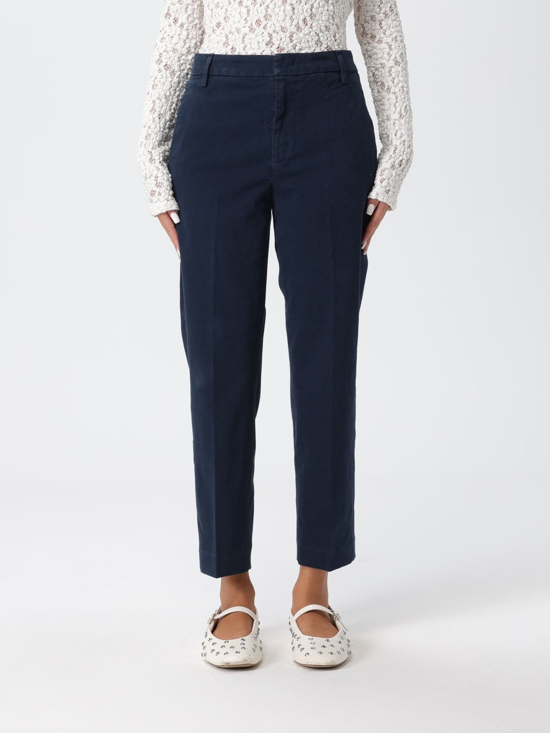 DONDUP HOSE: Hose damen Dondup, Blau - Img 1