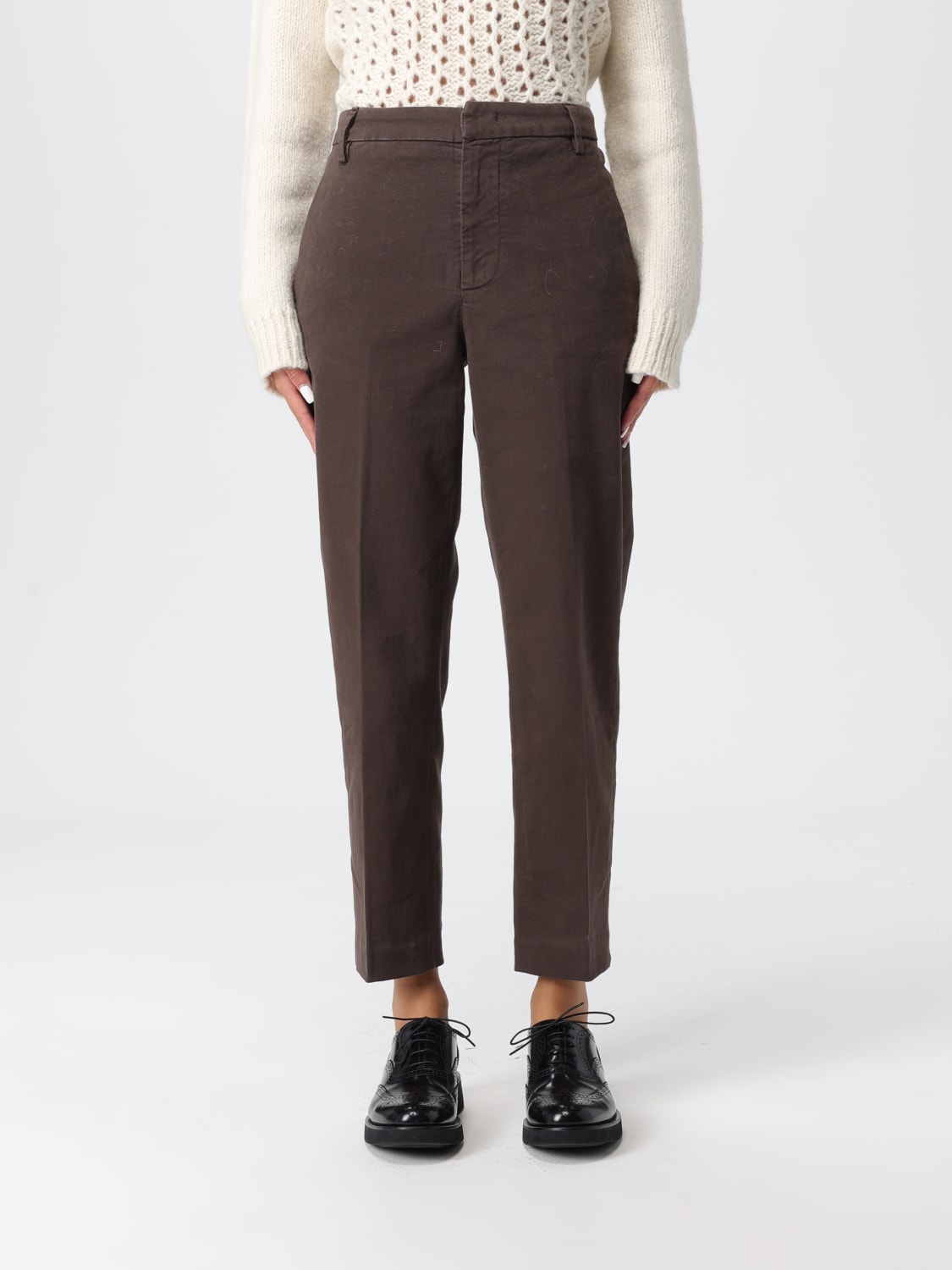 DONDUP HOSE: Hose damen Dondup, Braun - Img 1