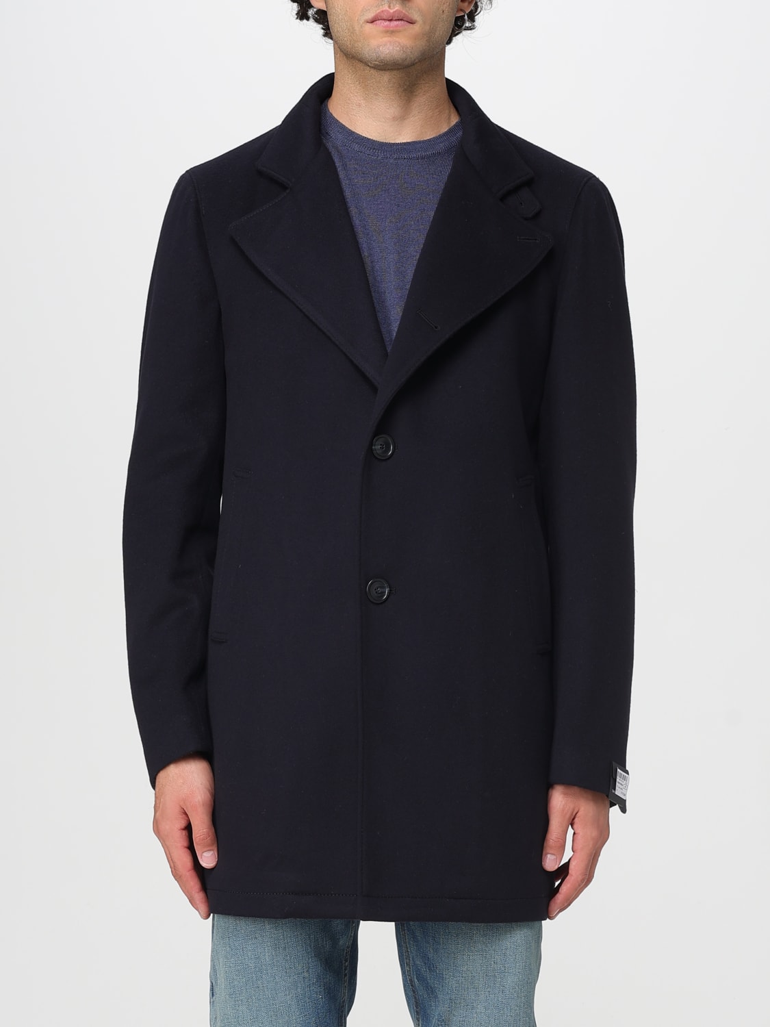 TAGLIATORE COAT: Coat men Tagliatore, Blue - Img 1