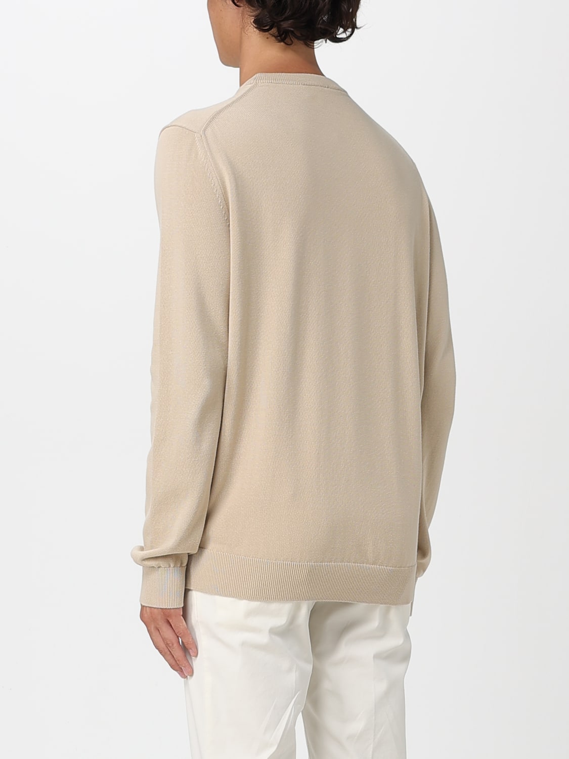 LACOSTE SWEATER: Sweater men Lacoste, Beige - Img 2