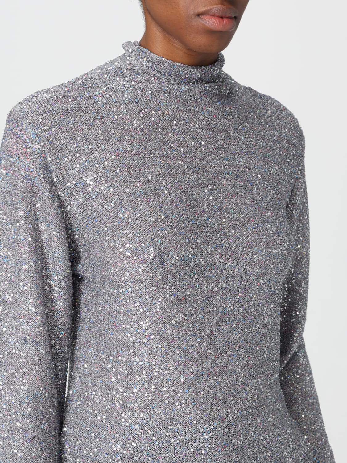 ALYSI PULLOVER: Pullover damen Alysi, Silber - Img 3