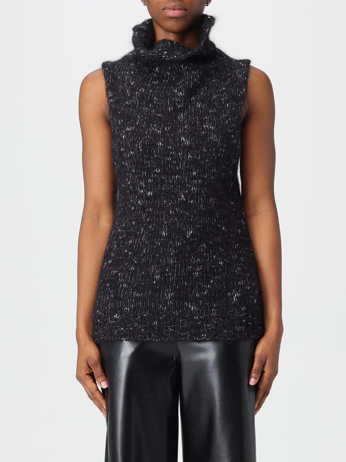 ALYSI PULLOVER: Pullover damen Alysi, Schwarz - Img 1