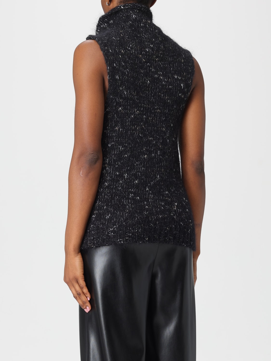 ALYSI PULLOVER: Pullover damen Alysi, Schwarz - Img 2