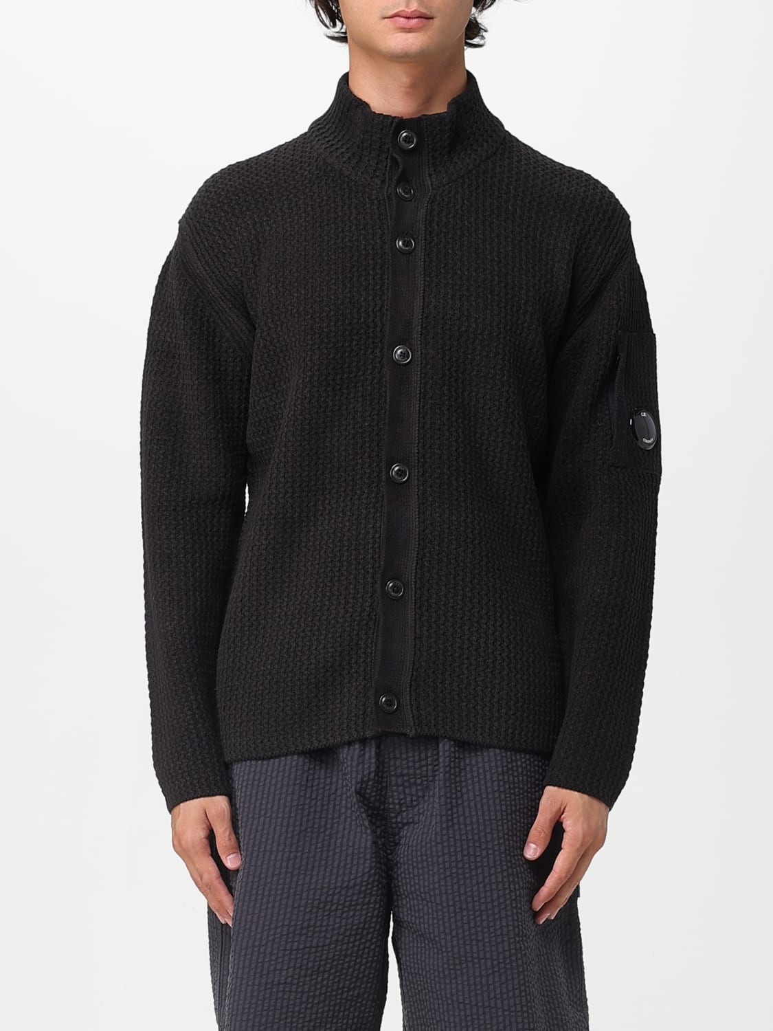 C.P. COMPANY SWEATER: Sweater men C.P. Company, Black - Img 1