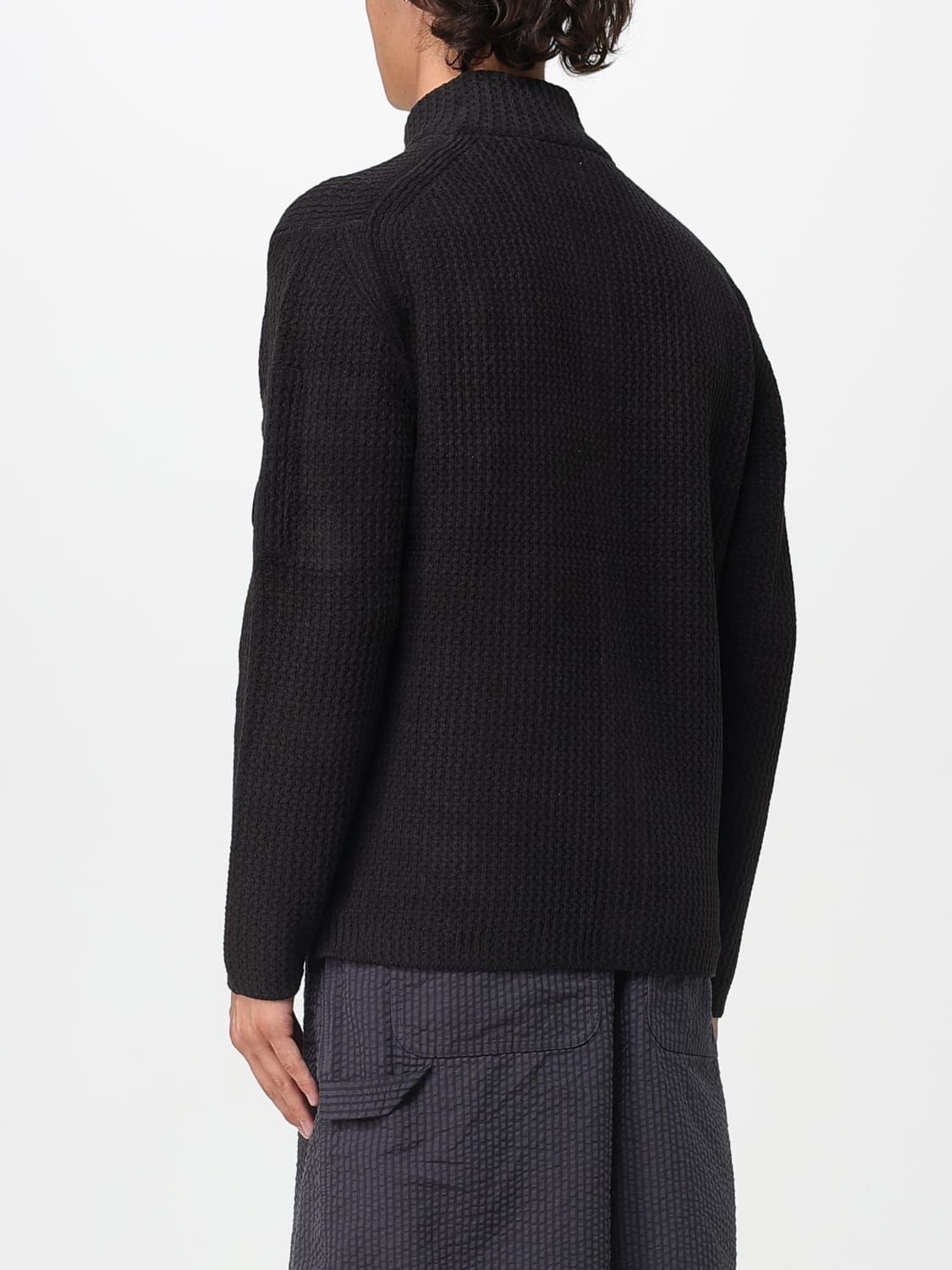 C.P. COMPANY SWEATER: Sweater men C.P. Company, Black - Img 2