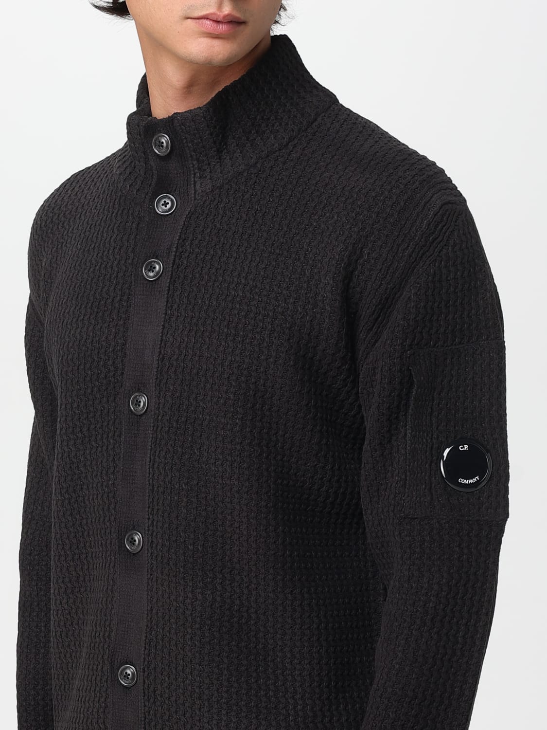 C.P. COMPANY SWEATER: Sweater men C.P. Company, Black - Img 3