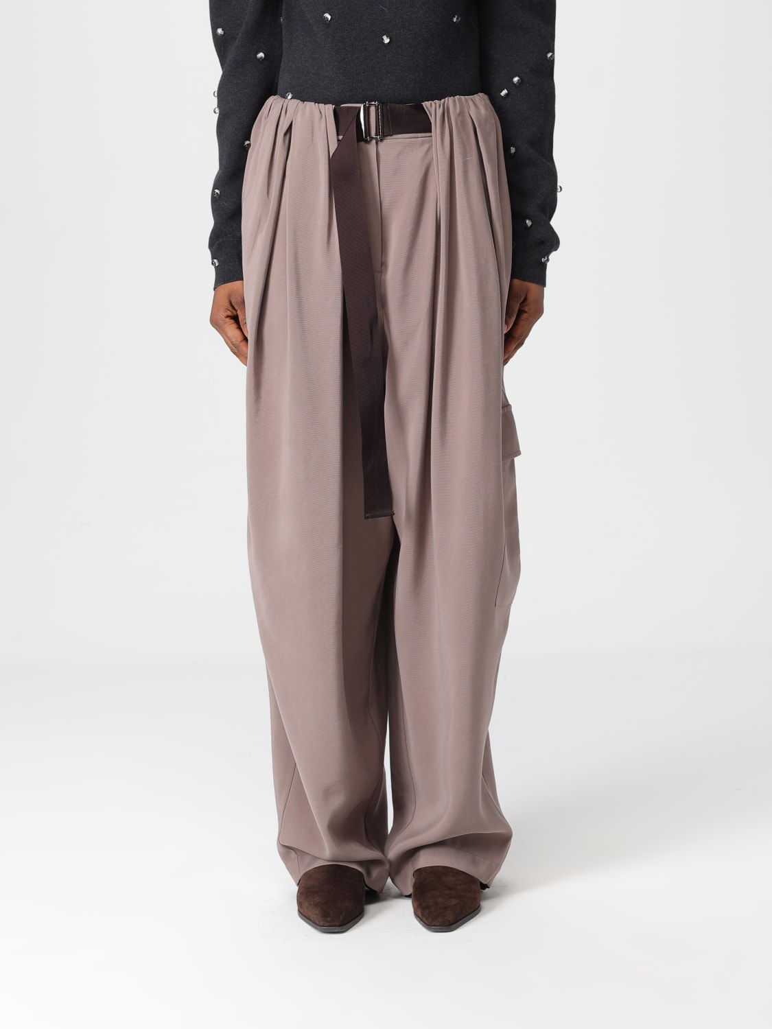 ALYSI PANTS: Pants woman Alysi, Smoke Grey - Img 1