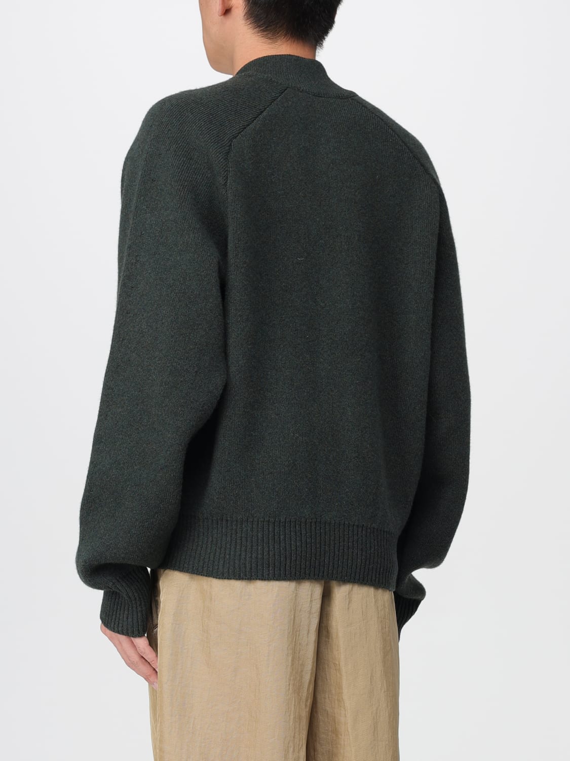 JACQUEMUS SWEATER: Sweater men Jacquemus, Kaki - Img 2