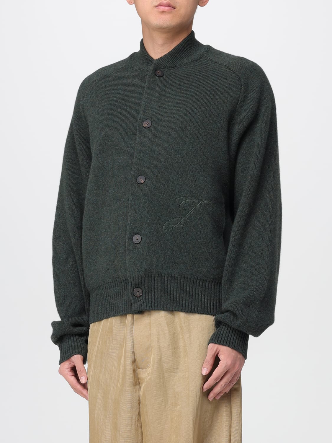 JACQUEMUS SWEATER: Sweater men Jacquemus, Kaki - Img 3
