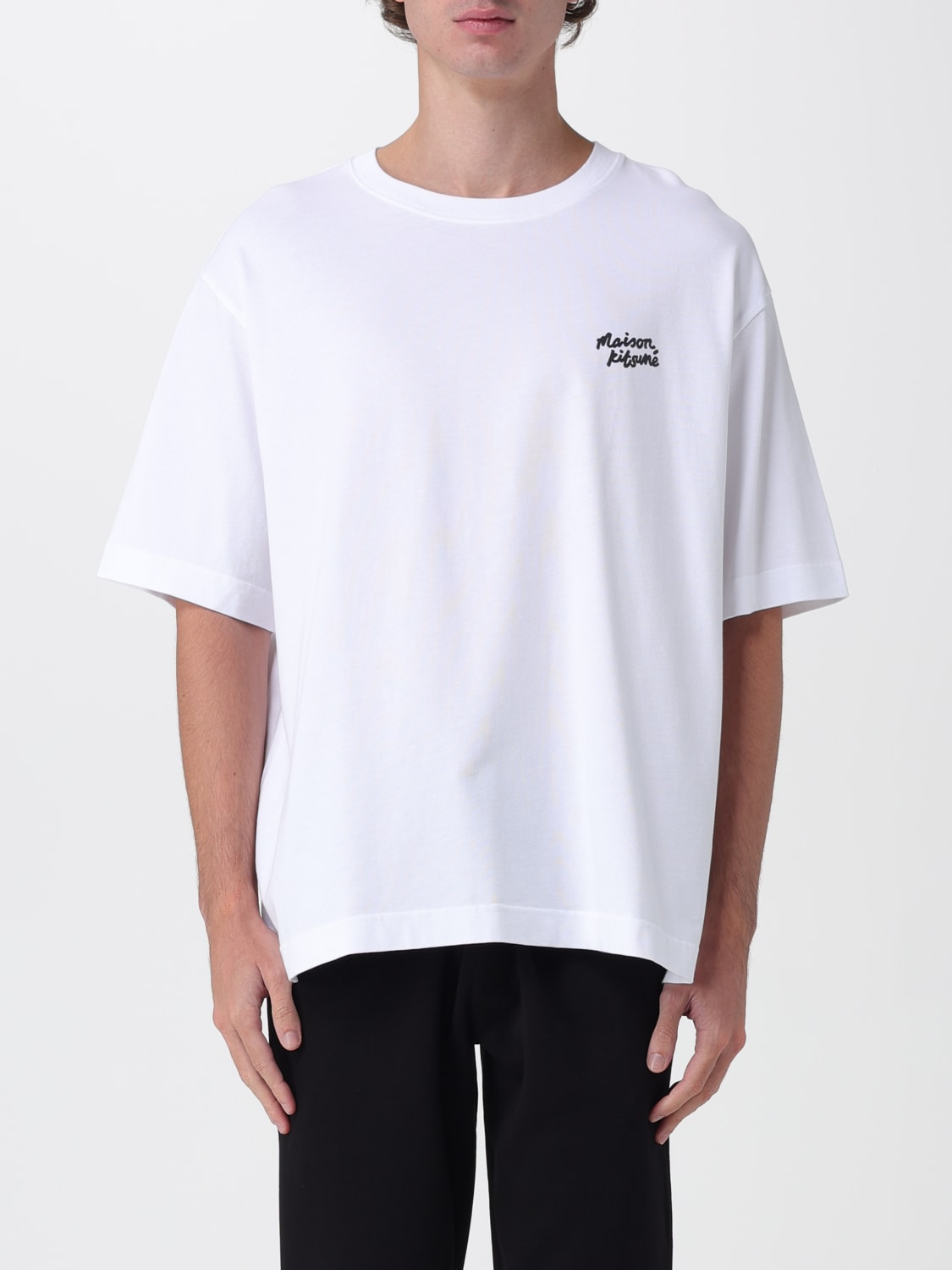 MAISON KITSUNÉ CAMISETA: Camiseta hombre Maison KitsunÉ, Blanco - Img 1