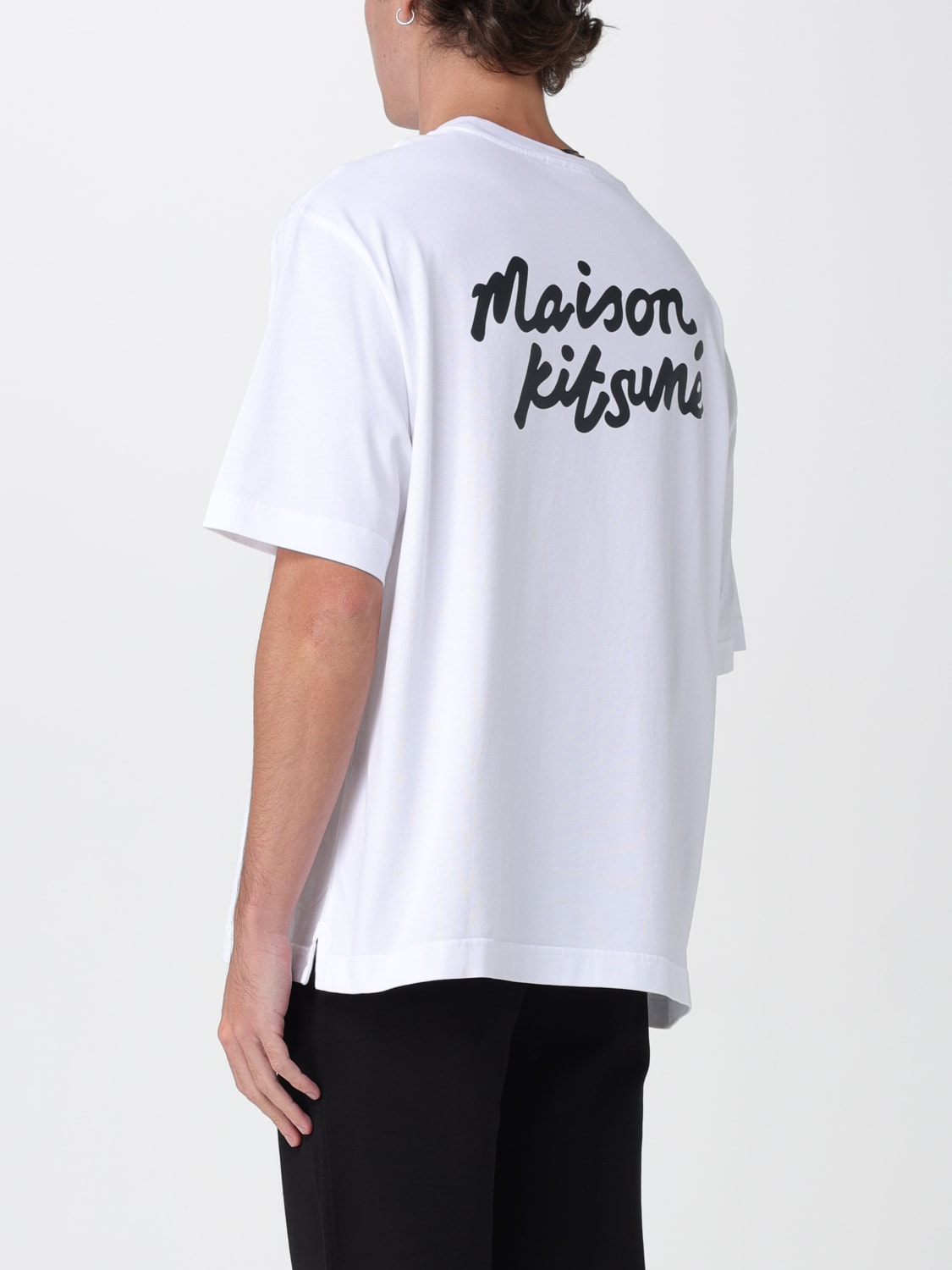 MAISON KITSUNÉ CAMISETA: Camiseta hombre Maison KitsunÉ, Blanco - Img 2