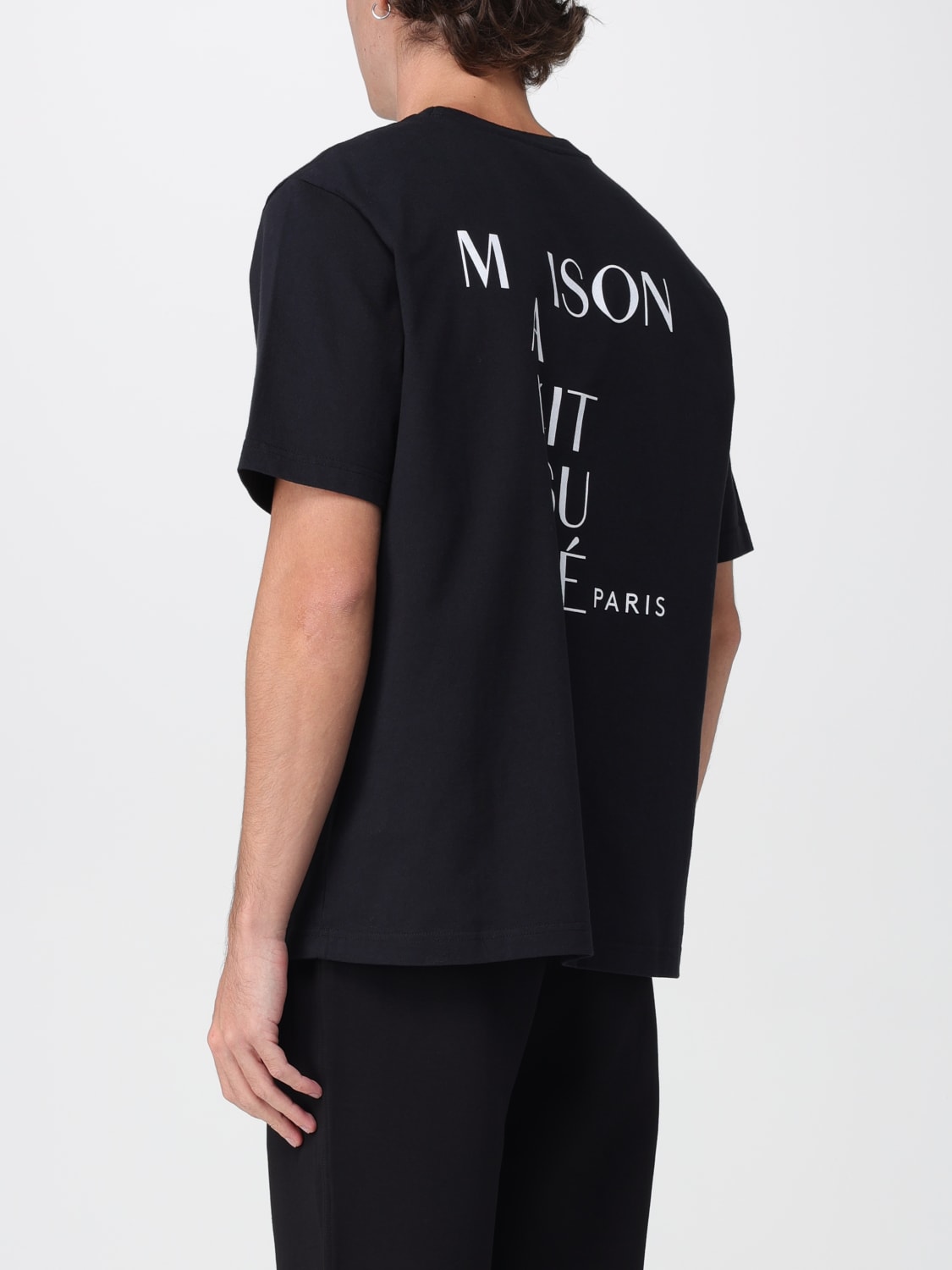 MAISON KITSUNÉ CAMISETA: Camiseta hombre Maison KitsunÉ, Negro - Img 2