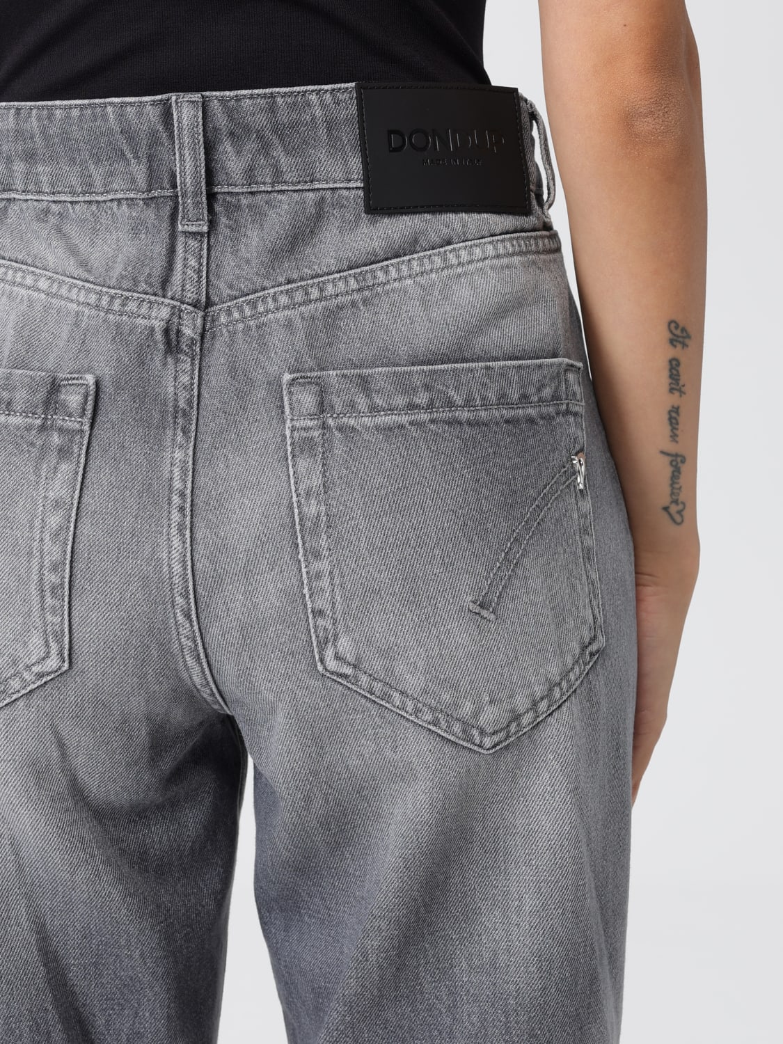 DONDUP VAQUEROS: Vaquero mujer Dondup, Gris - Img 3