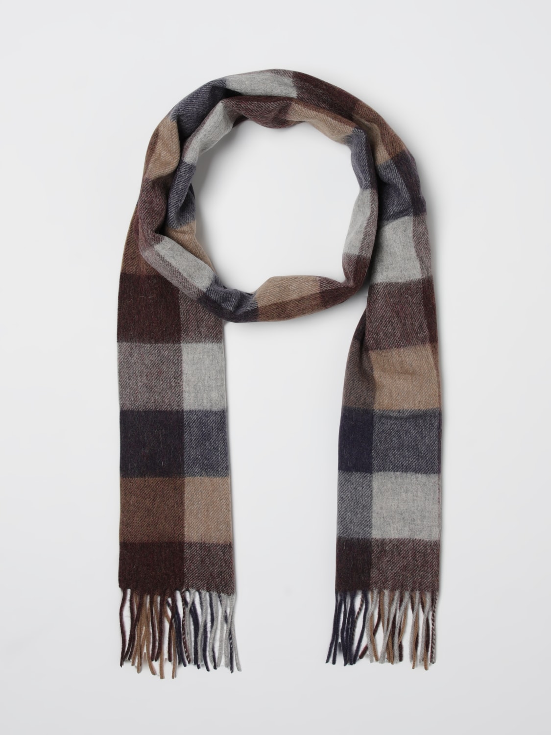 BARBOUR SCARF: Scarf men Barbour, Brown - Img 2