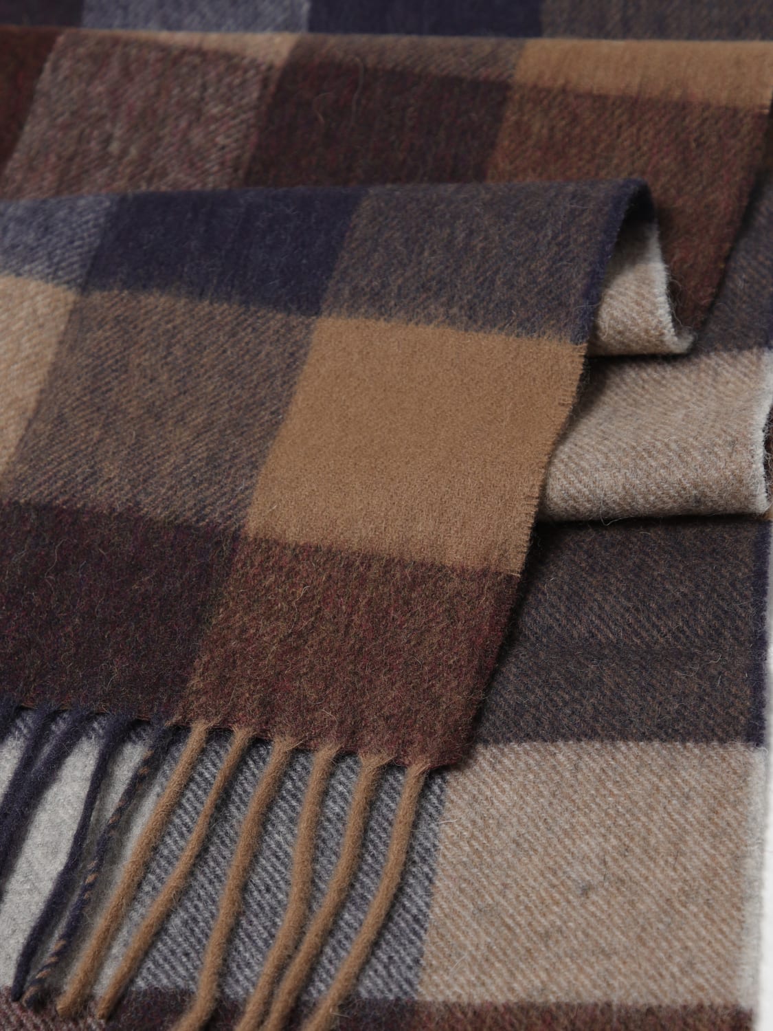 BARBOUR SCARF: Scarf men Barbour, Brown - Img 3