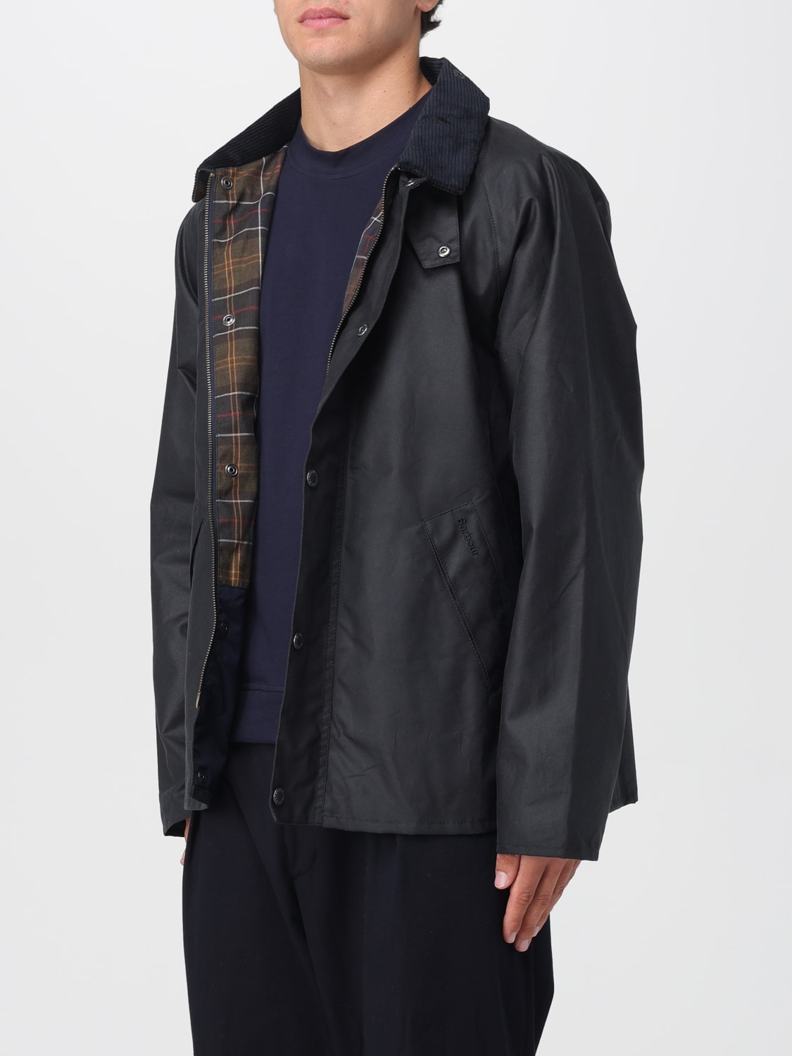 BARBOUR JACKE: Mantel herren Barbour, Blau - Img 3