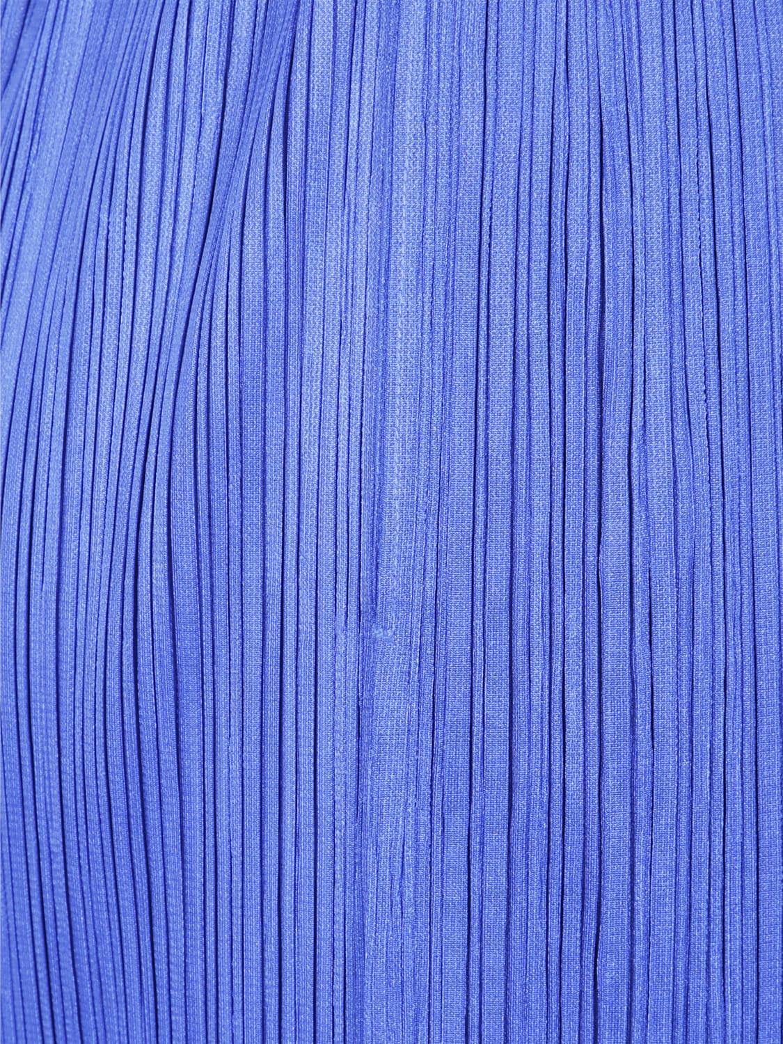 PLEATS PLEASE ISSEY MIYAKE 裤子: 裤子 女士 Pleats Please Issey Miyake, 蓝色 - Img 3
