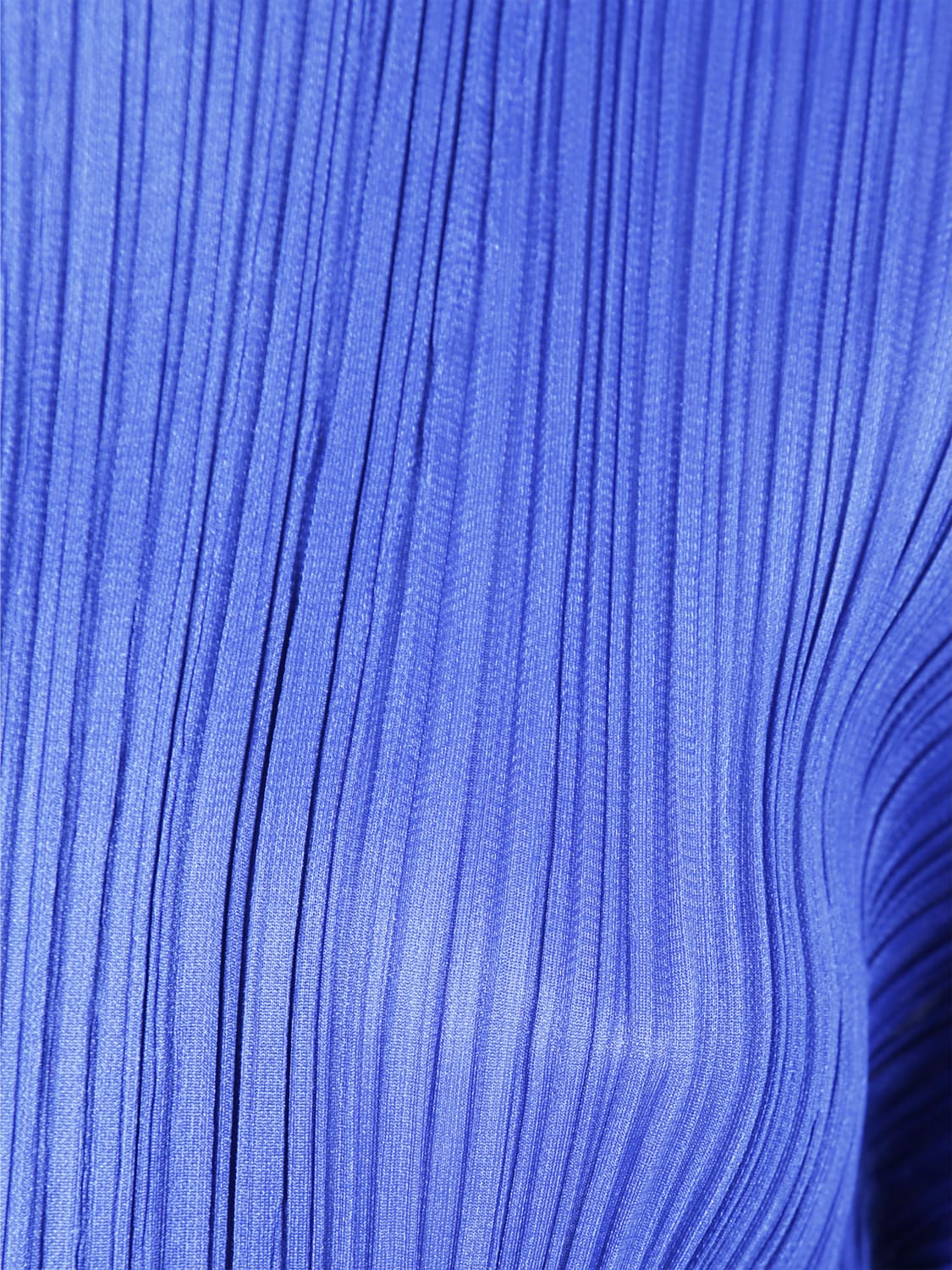 PLEATS PLEASE ISSEY MIYAKE MAGLIA: Cardigan in poliestere Pleats Please Issey Miyake, Blue - Img 3