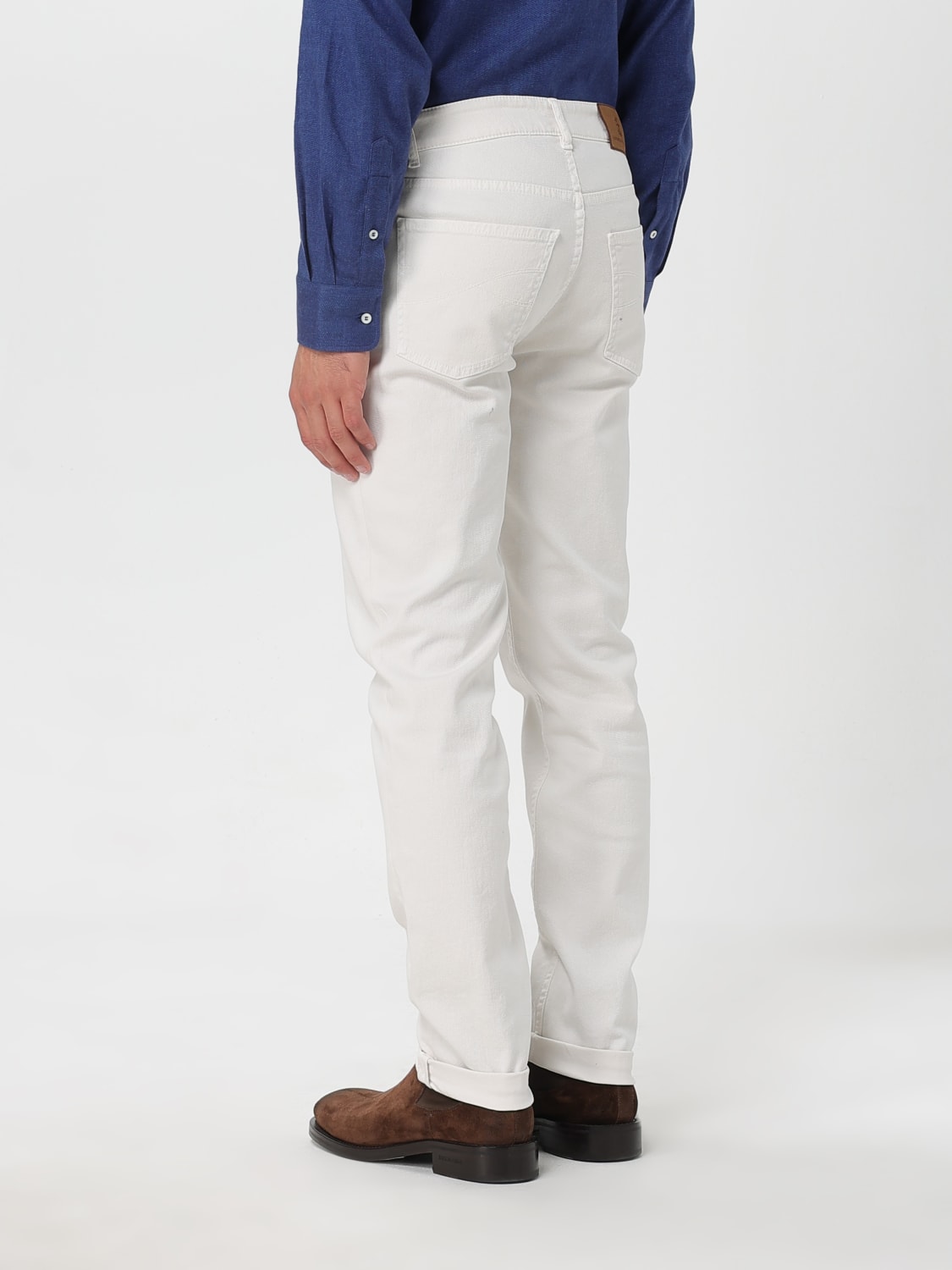 BRUNELLO CUCINELLI PANTS: Pants men Brunello Cucinelli, White - Img 3