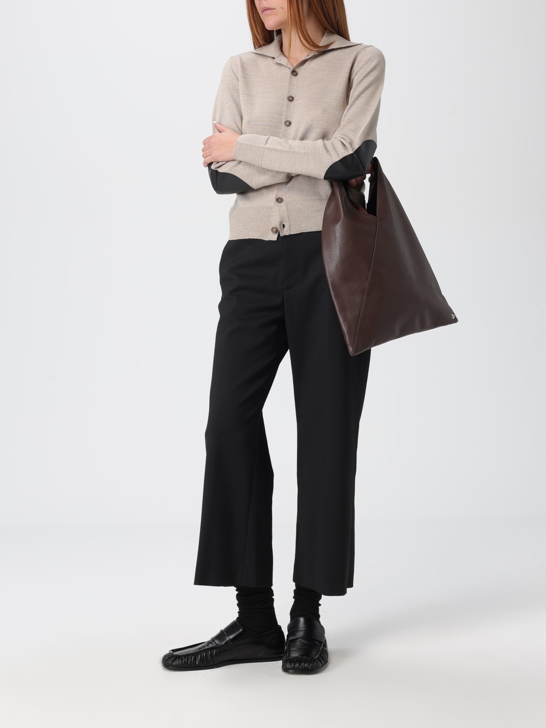 MM6 MAISON MARGIELA HANDBAG: Handbag woman Mm6 Maison Margiela, Brown - Img 2