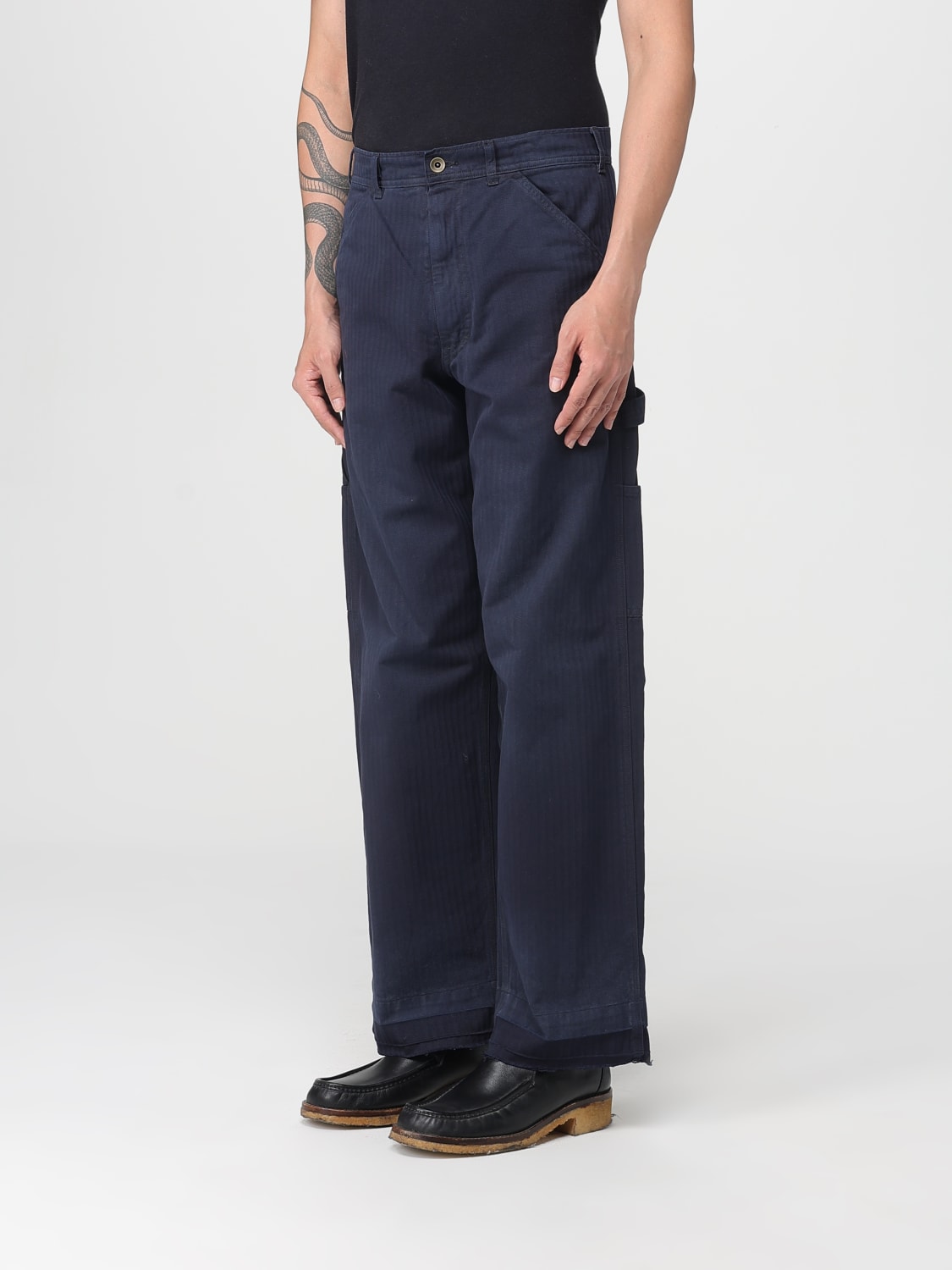 MAISON MARGIELA PANTS: Pants men Maison Margiela, Blue - Img 4
