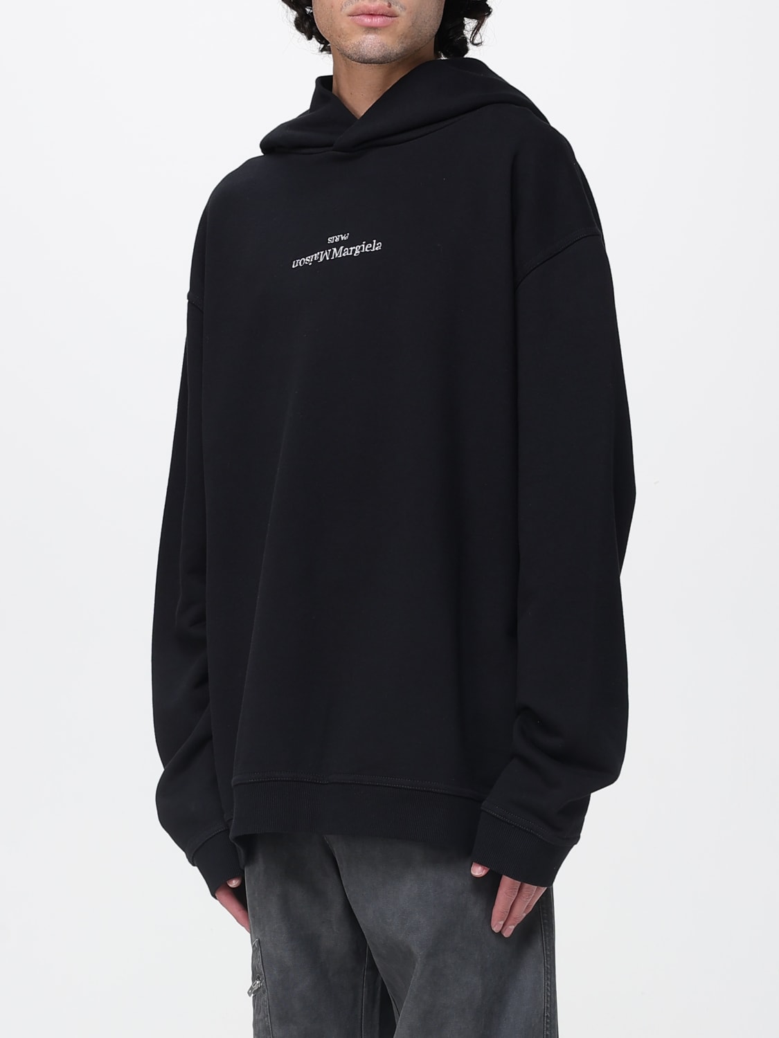 MAISON MARGIELA SWEATSHIRT: Sweatshirt men Maison Margiela, Black - Img 4