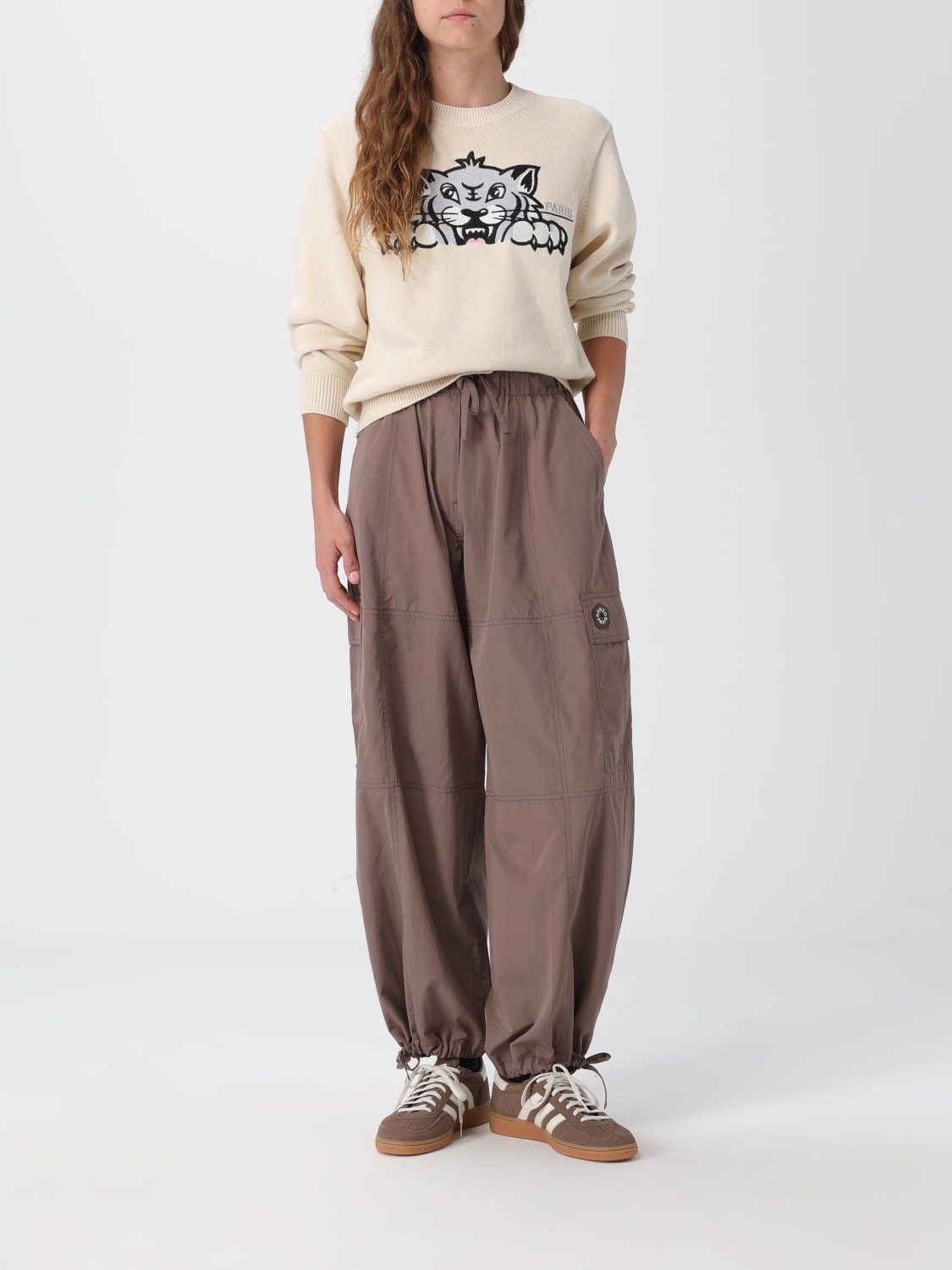 KENZO セーター: セーター レディース Kenzo, ベージュ - Img 2