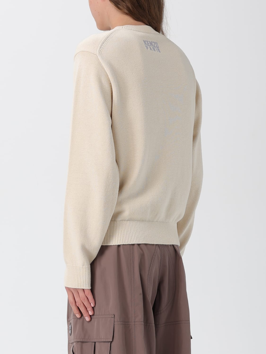 KENZO セーター: セーター レディース Kenzo, ベージュ - Img 3