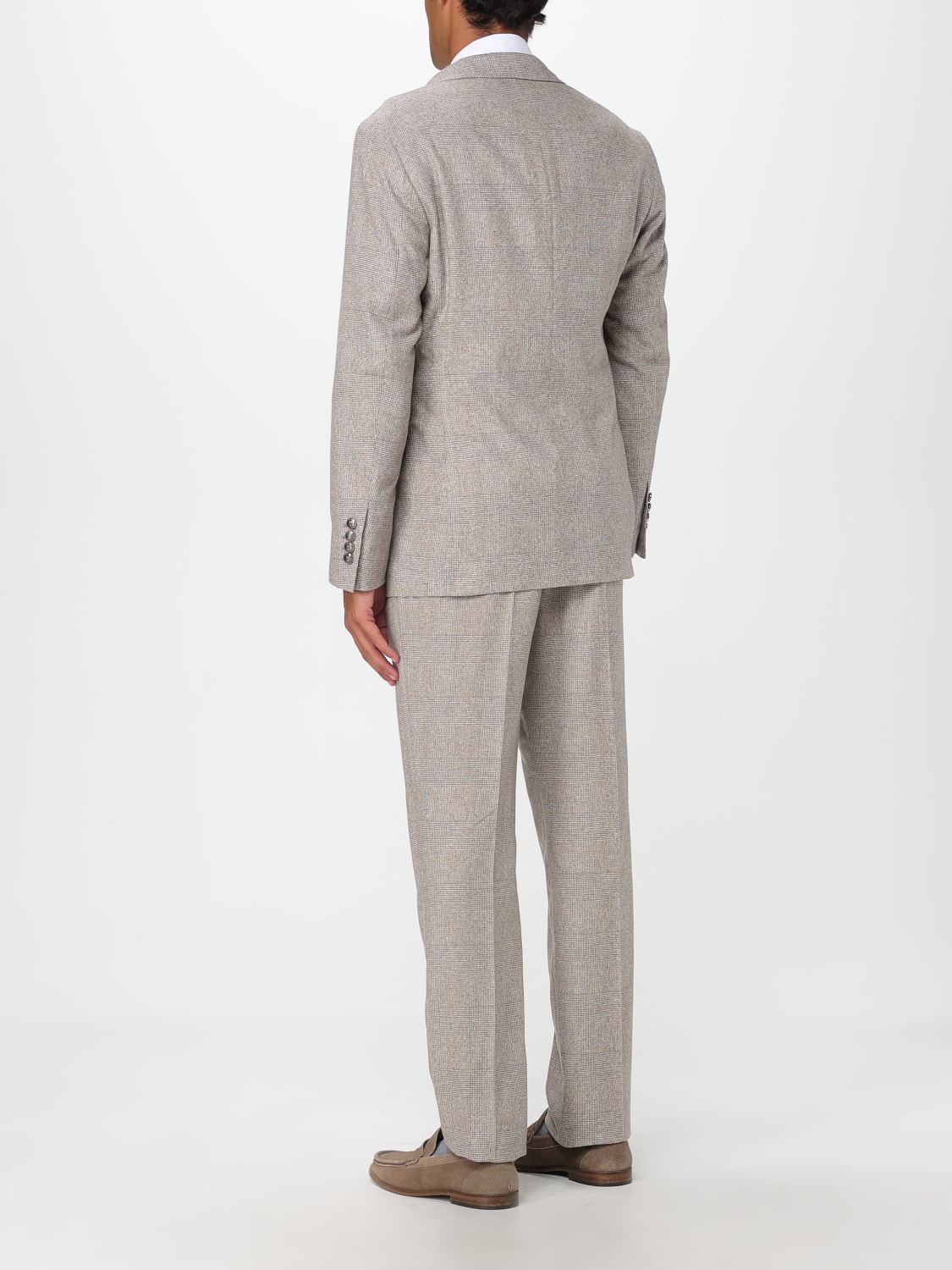BRUNELLO CUCINELLI SUIT: Suit men Brunello Cucinelli, Brown - Img 3