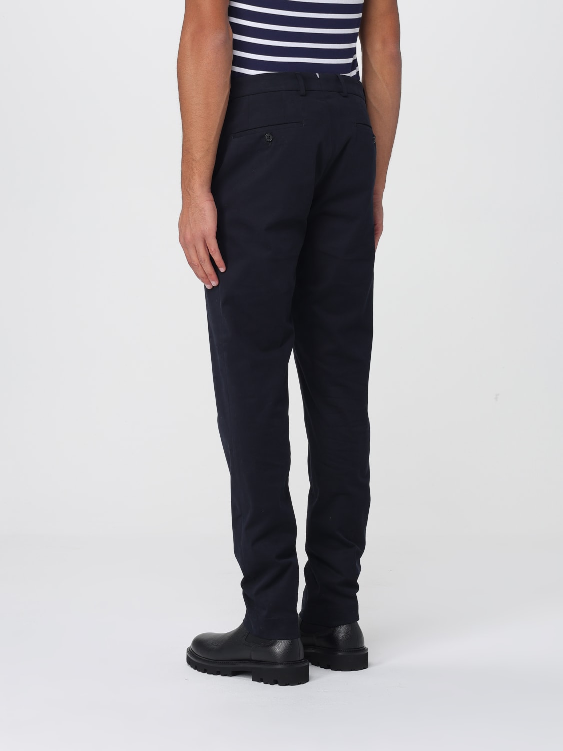 INCOTEX PANTALONES: Pantalón hombre Incotex, Azul Oscuro - Img 2