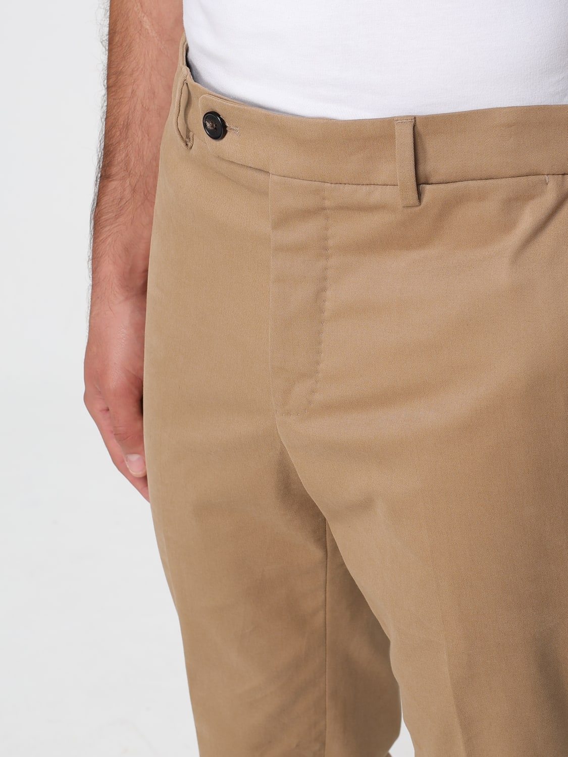 INCOTEX PANTS: Pants men Incotex, Camel - Img 3