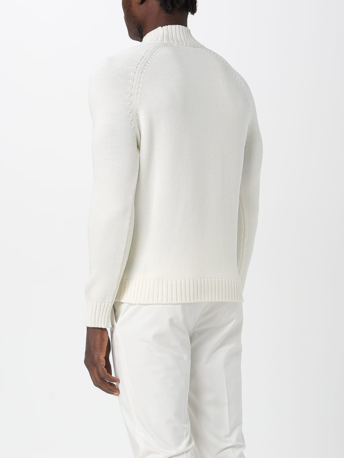 ZANONE JERSEY: Sudadera hombre Zanone, Blanco - Img 2