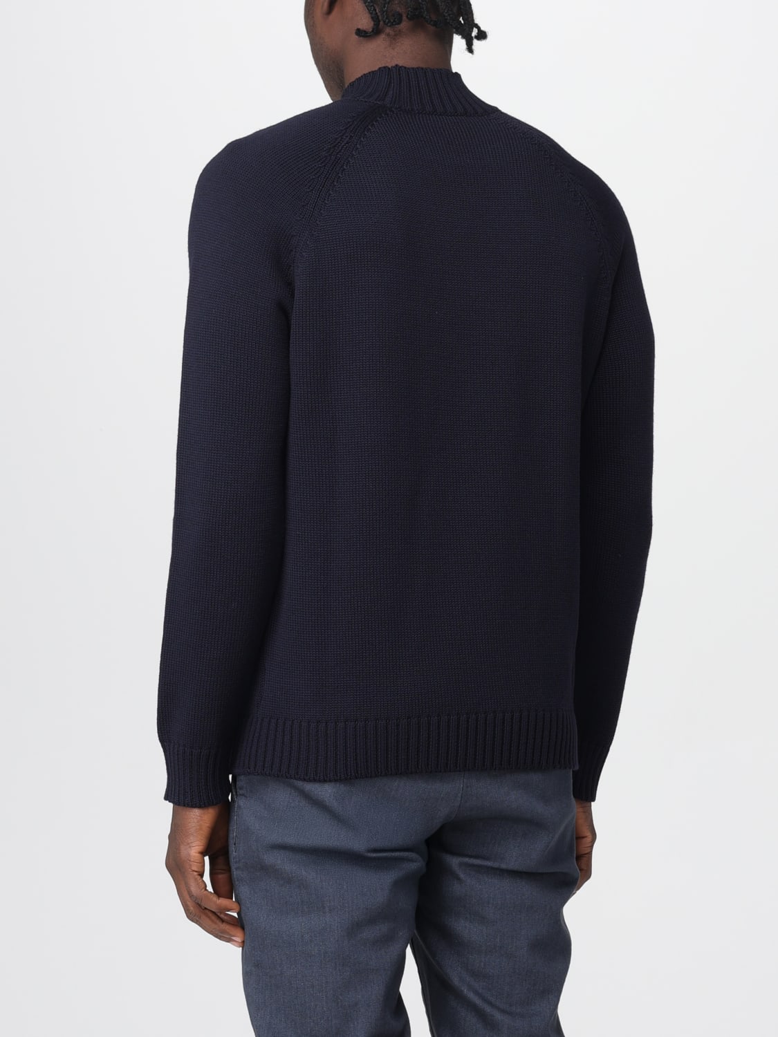ZANONE SWEATER: Sweatshirt men Zanone, Blue - Img 2