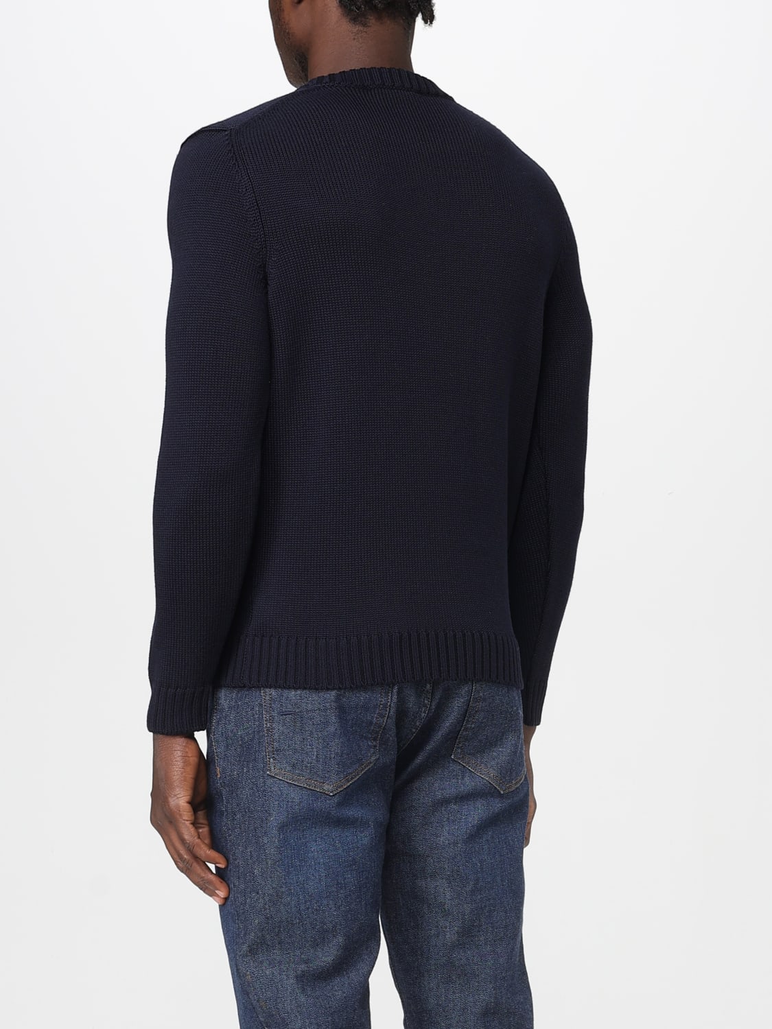 ZANONE SWEATER: Sweatshirt men Zanone, Blue - Img 2