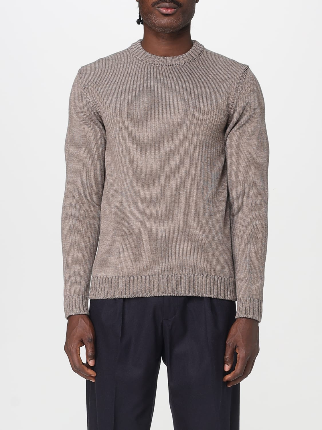ZANONE SWEATER: Sweatshirt men Zanone, Dove Grey - Img 1
