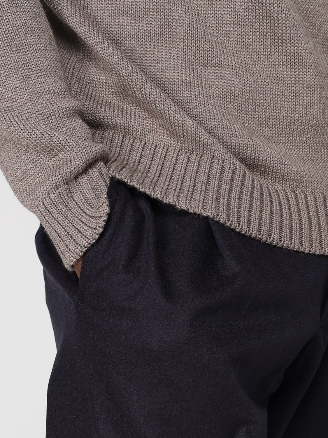 ZANONE SWEATER: Sweatshirt men Zanone, Dove Grey - Img 3