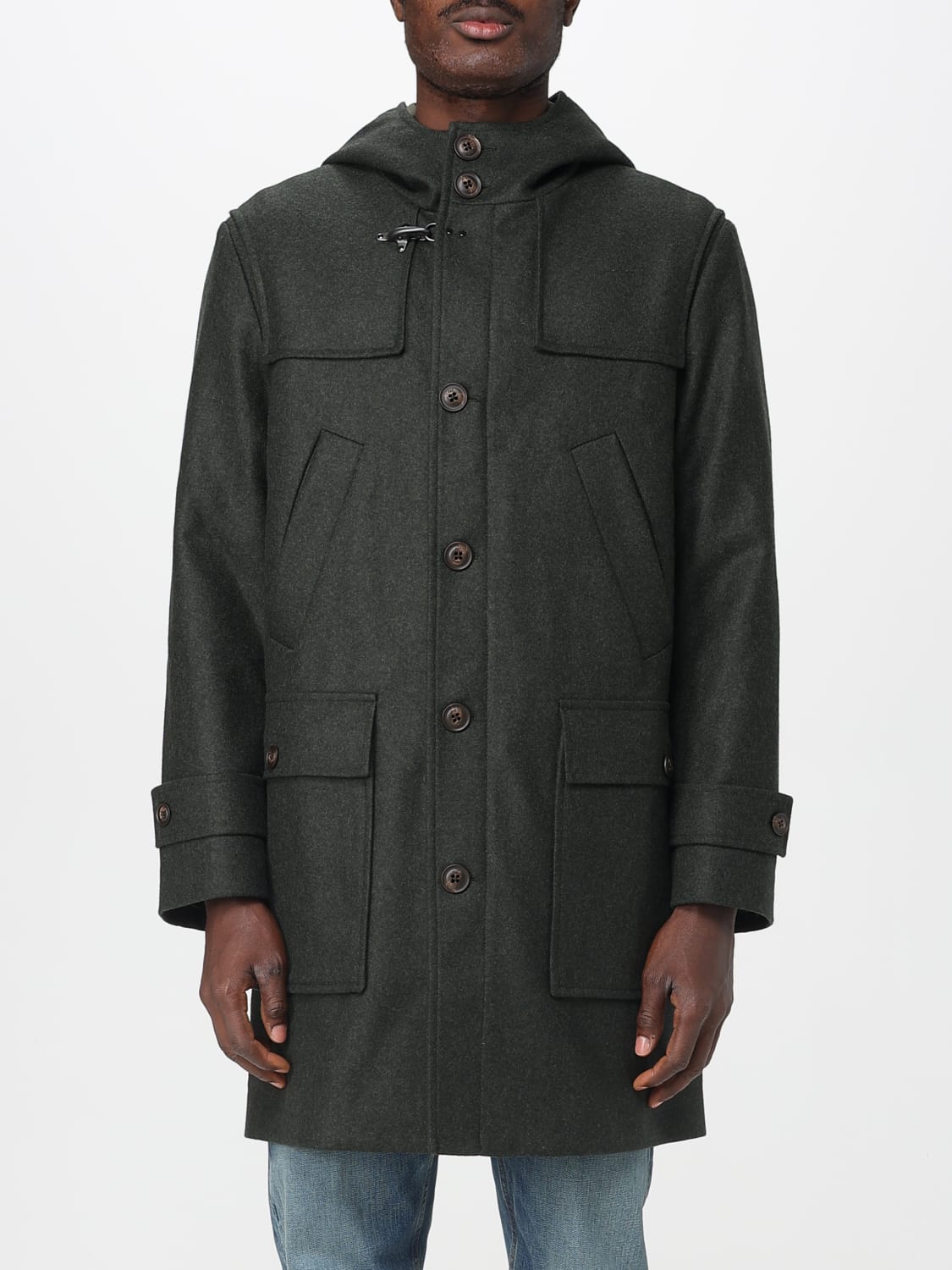 FAY COAT: Coat men Fay, Green - Img 1