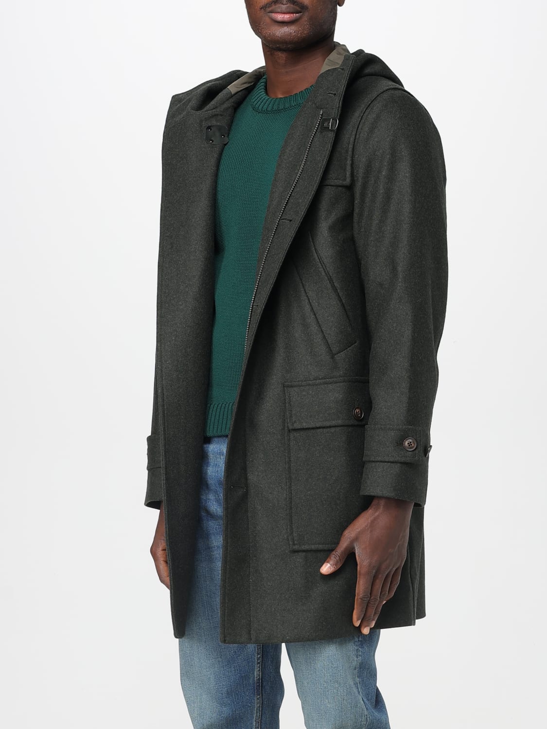 FAY COAT: Coat men Fay, Green - Img 3