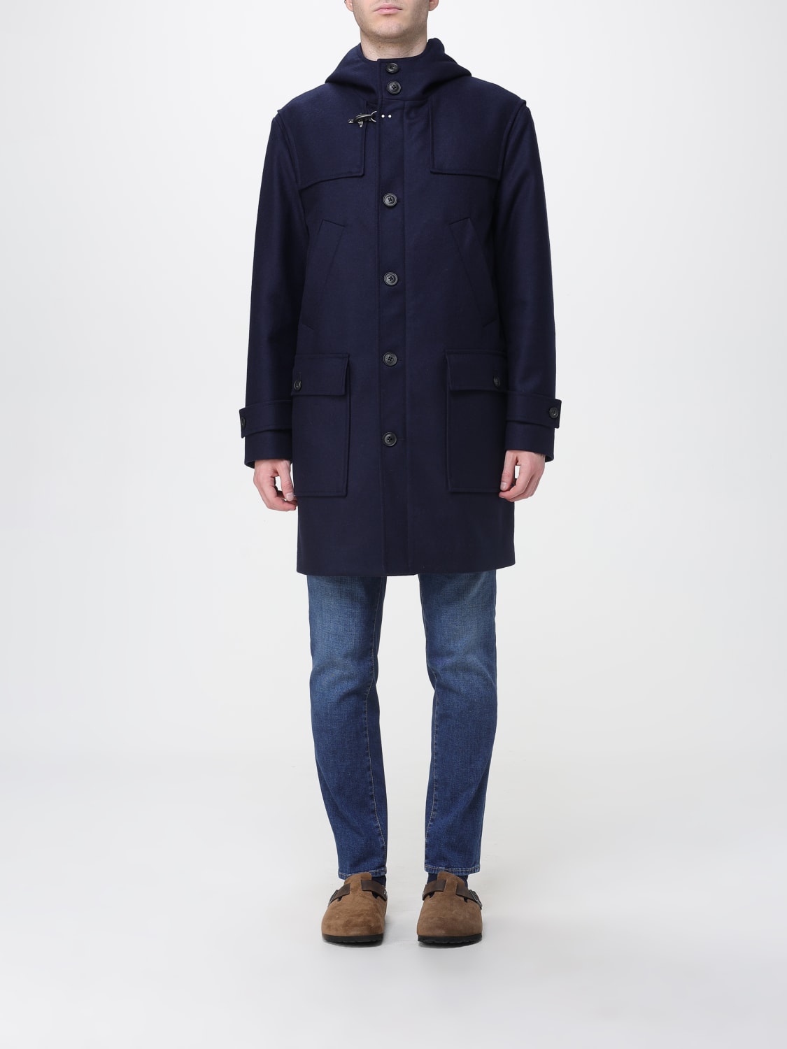 FAY COAT: Coat men Fay, Navy - Img 1