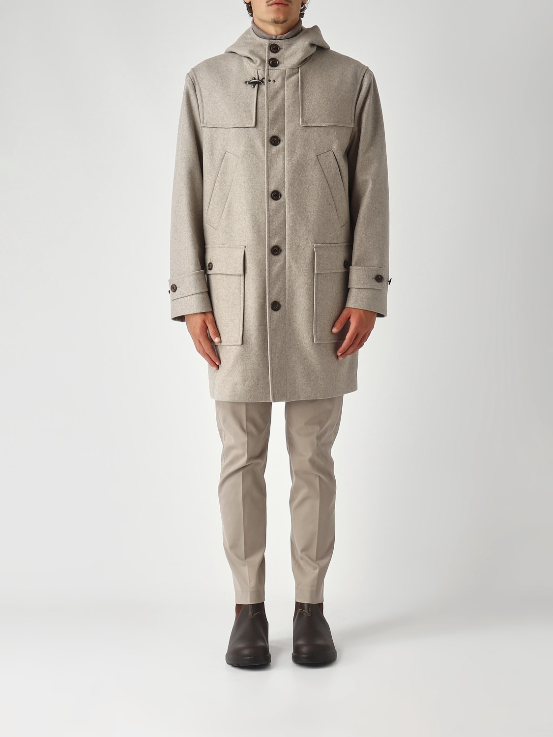FAY COAT: Coat men Fay, Natural - Img 1