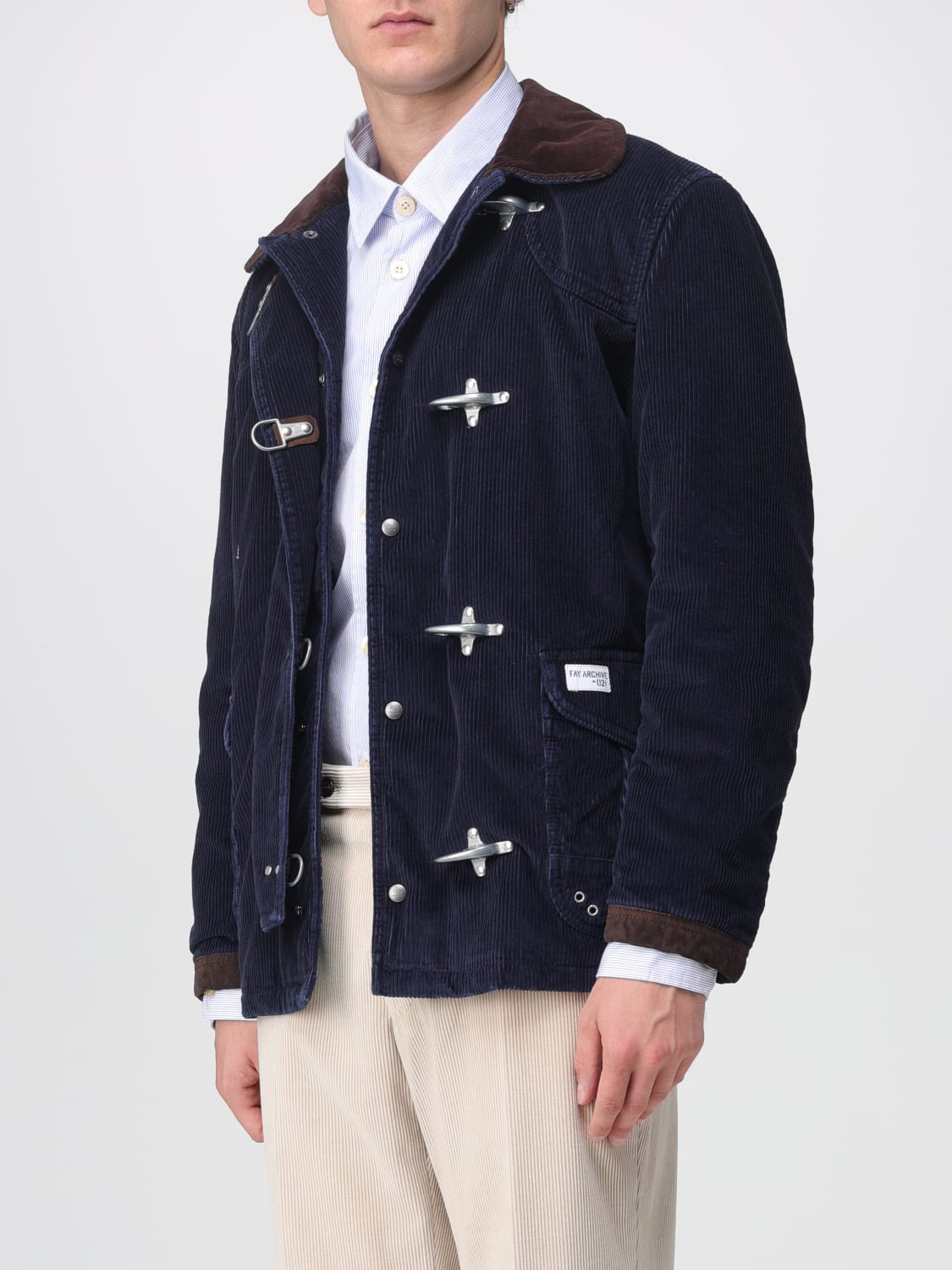 FAY JACKET: Jacket men Fay, Ink - Img 3