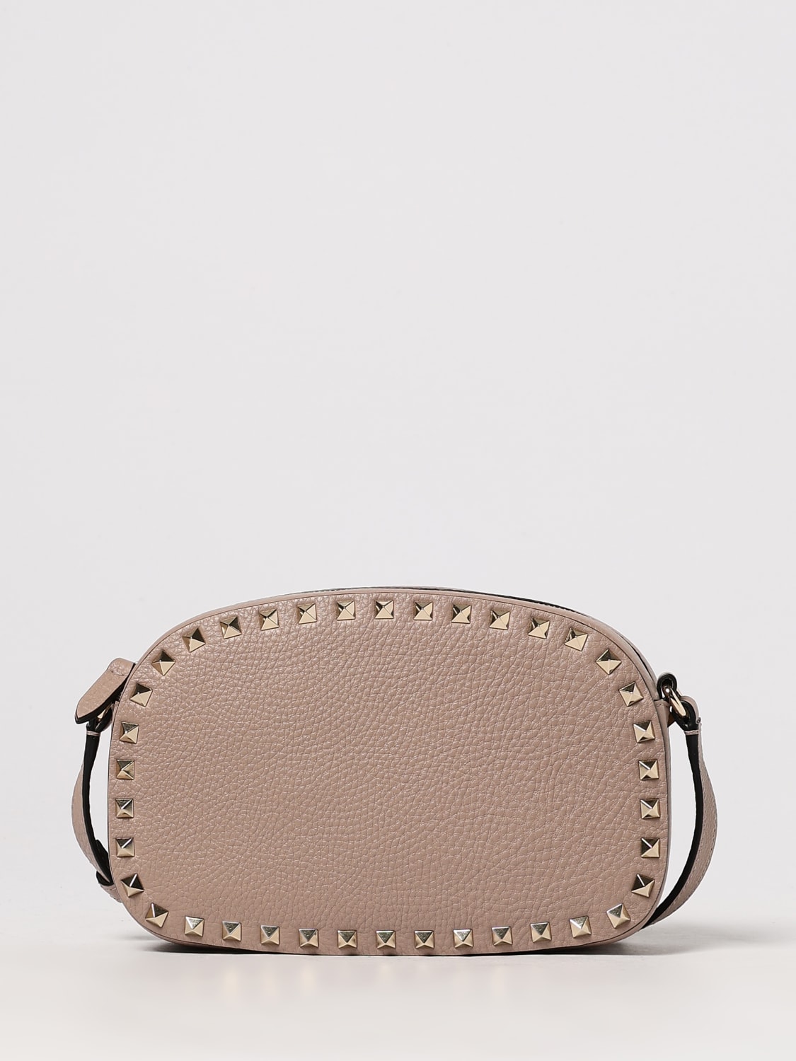 VALENTINO GARAVANI MINI BAG: Shoulder bag woman Valentino Garavani, Beige - Img 1