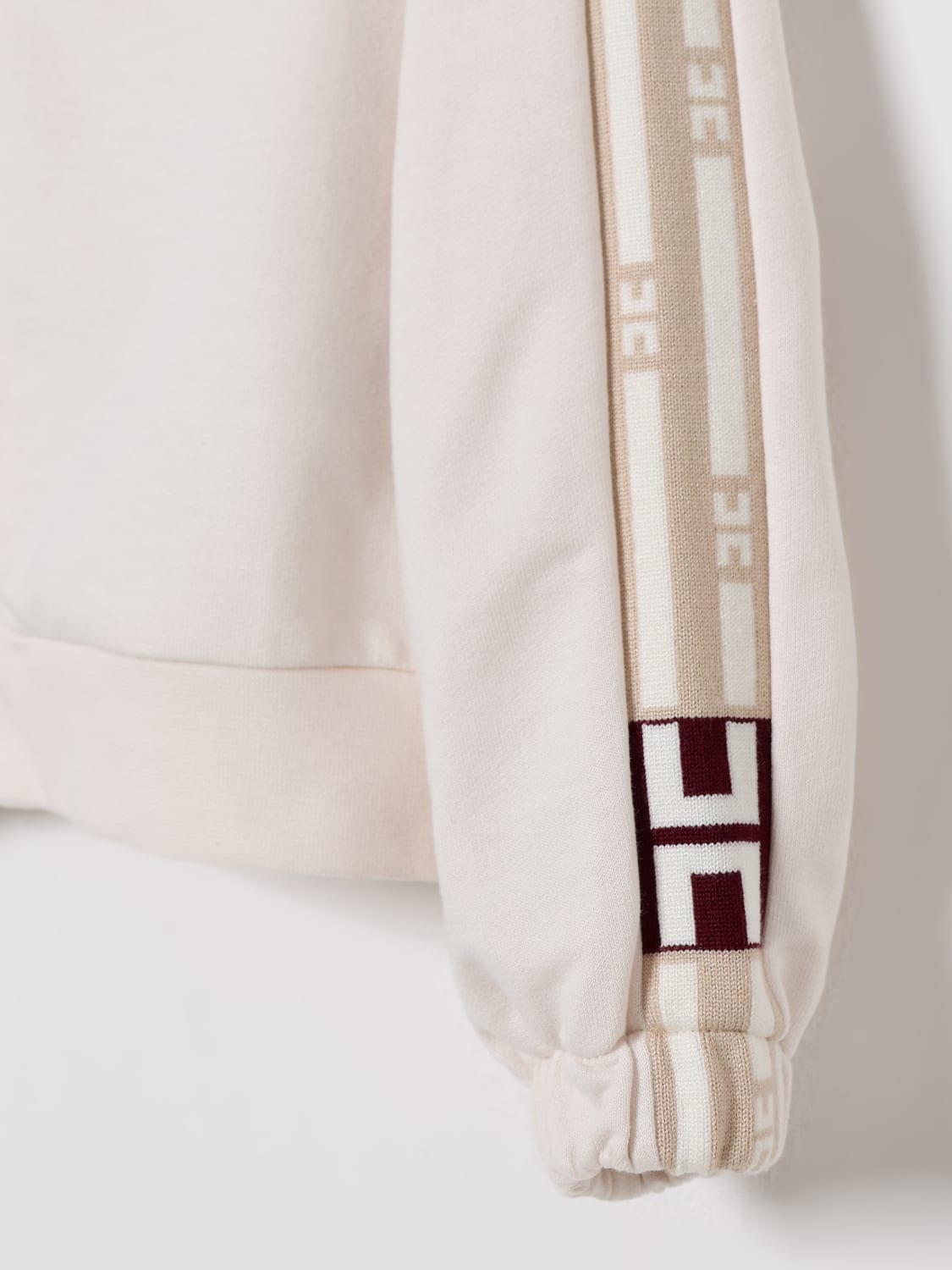 ELISABETTA FRANCHI LA MIA BAMBINA PULL: Pull enfant Elisabetta Franchi La Mia Bambina, Blanc - Img 3