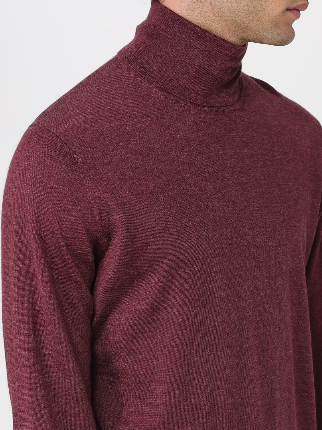 BRUNELLO CUCINELLI SWEATER: Sweatshirt men Brunello Cucinelli, Pink - Img 5