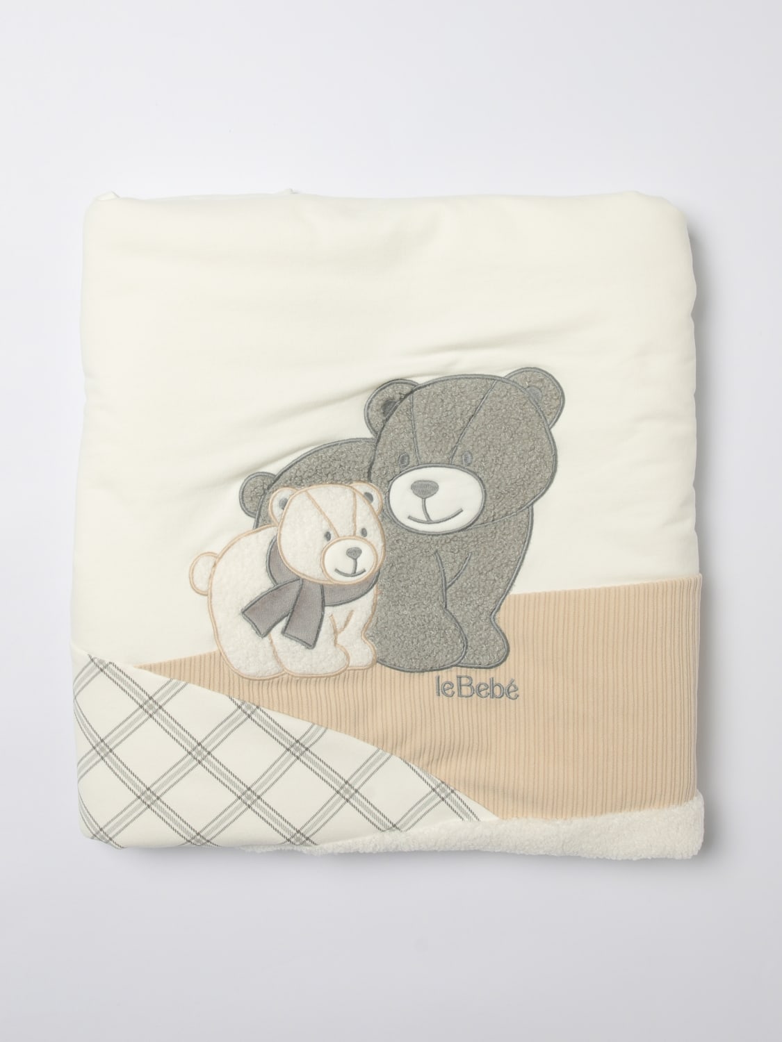 LE BEBE' BLANKET: Blanket kids Le Bebe', Yellow Cream - Img 1